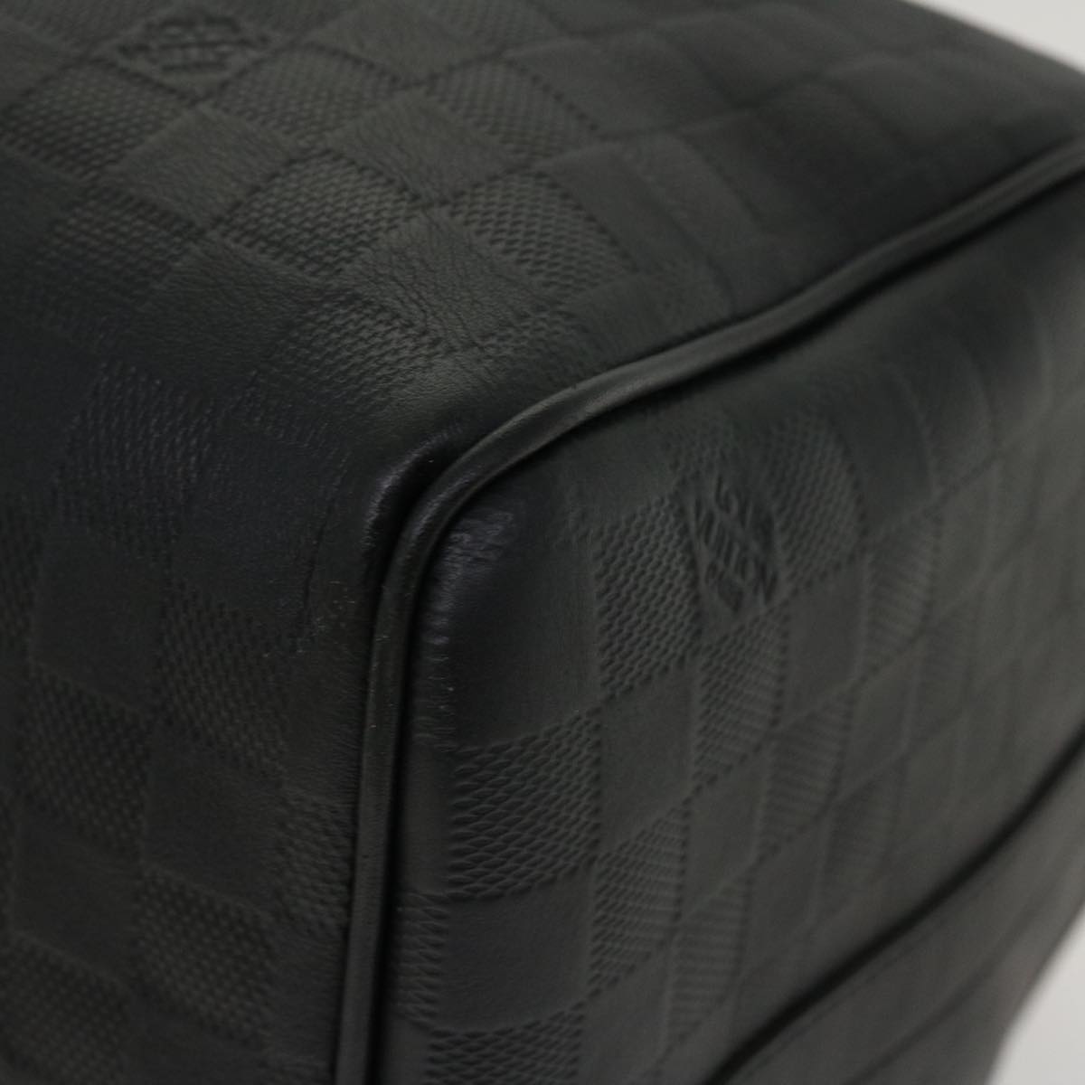 LOUIS VUITTON Damier Infini Keepall Bandouliere 45 Boston Bag N41145 LV 42163S
