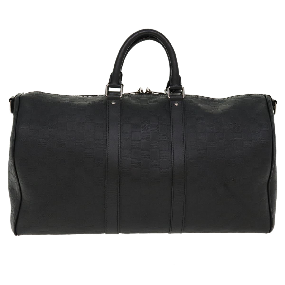 LOUIS VUITTON Damier Infini Keepall Bandouliere 45 Boston Bag N41145 LV 42163S