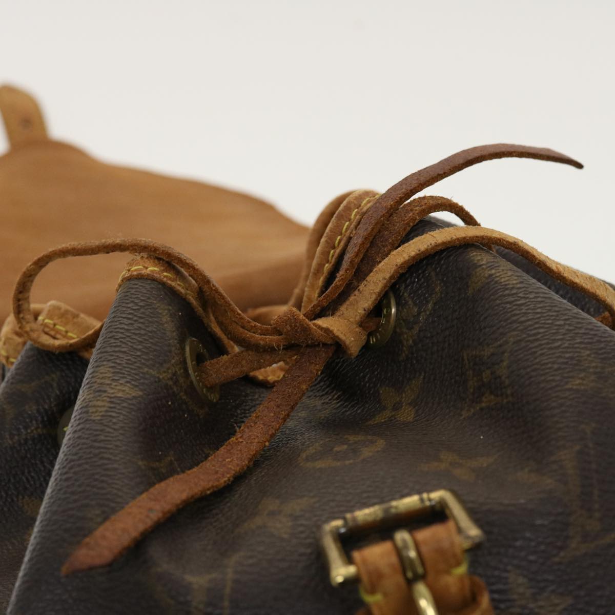 LOUIS VUITTON Monogram Montsouris MM Backpack M51136 LV Auth 42270