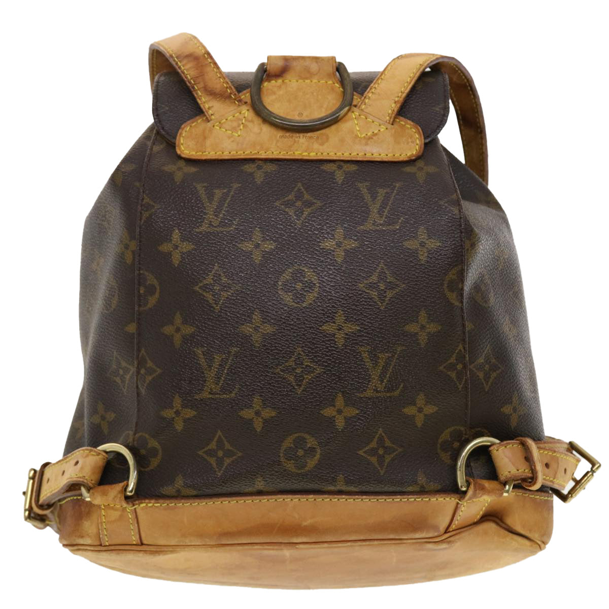 LOUIS VUITTON Monogram Montsouris MM Backpack M51136 LV Auth 42270