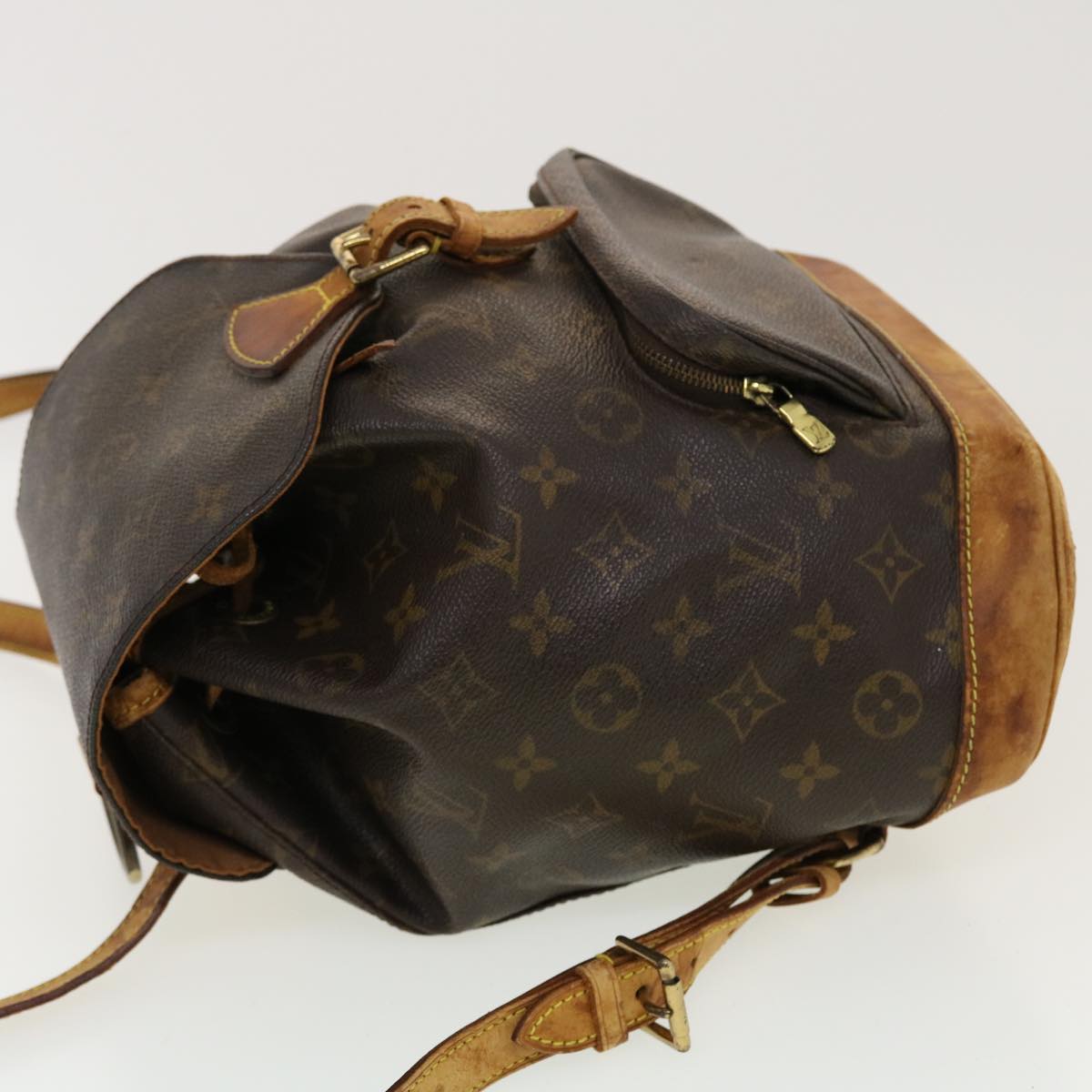 LOUIS VUITTON Monogram Montsouris MM Backpack M51136 LV Auth 42270