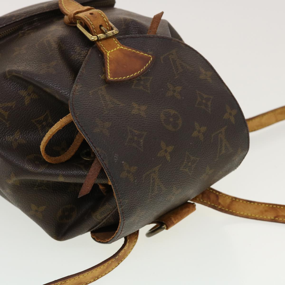 LOUIS VUITTON Monogram Montsouris MM Backpack M51136 LV Auth 42270