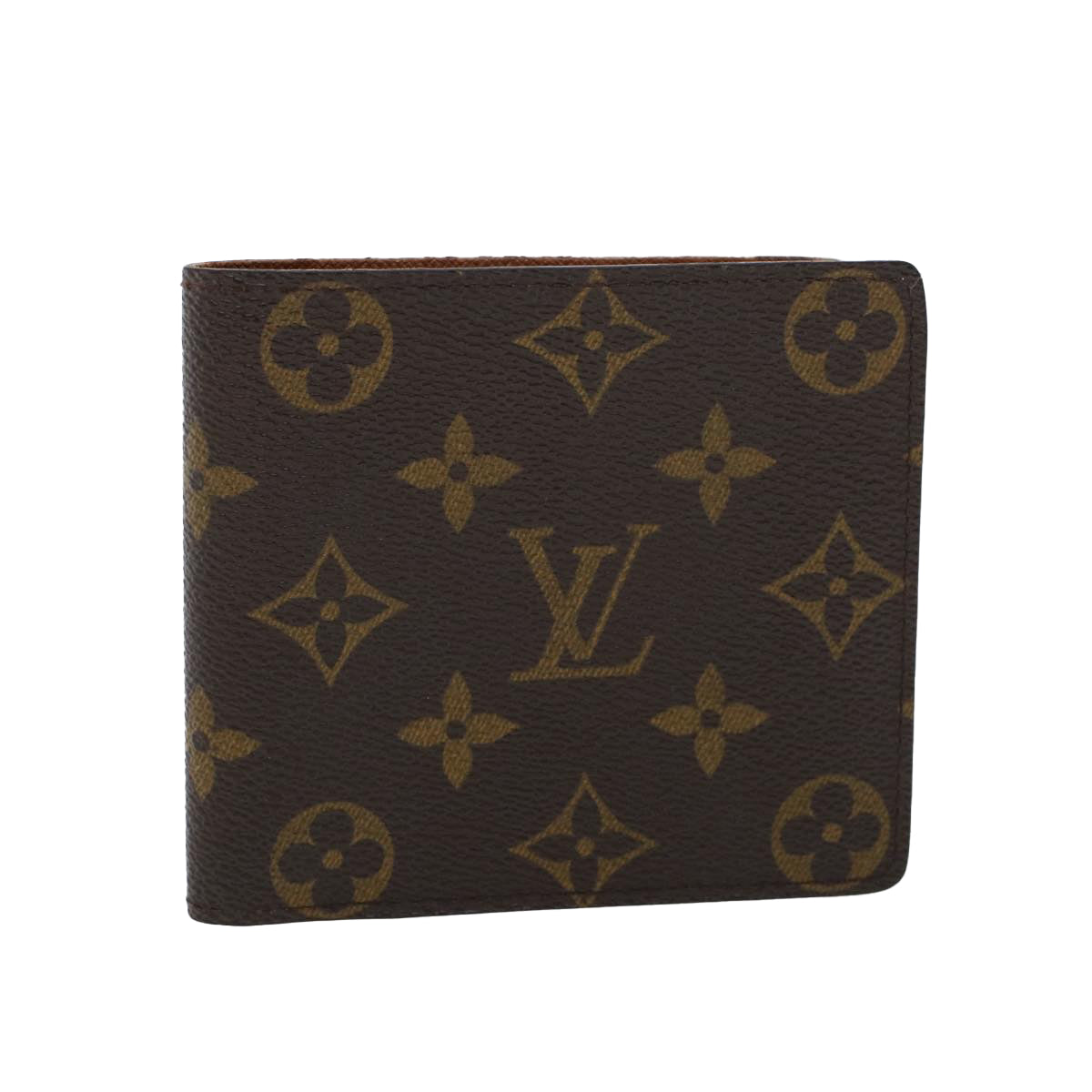 LOUIS VUITTON Monogram Porte Monnaie Bier Cartes Crdit Wallet M61652 Auth 42299