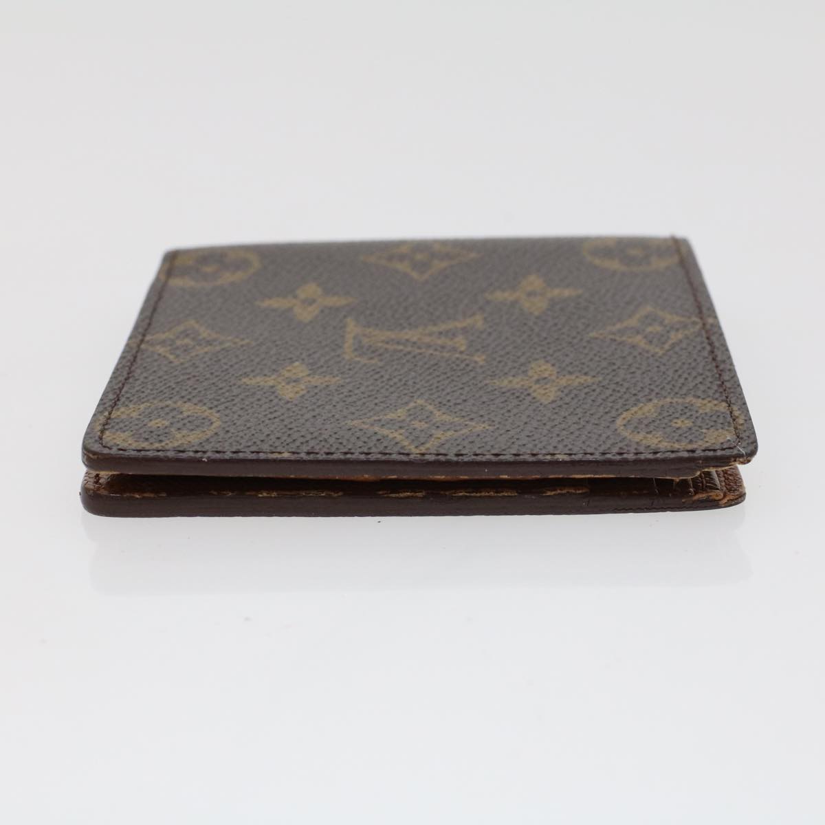 LOUIS VUITTON Monogram Porte Monnaie Bier Cartes Crdit Wallet M61652 Auth 42299