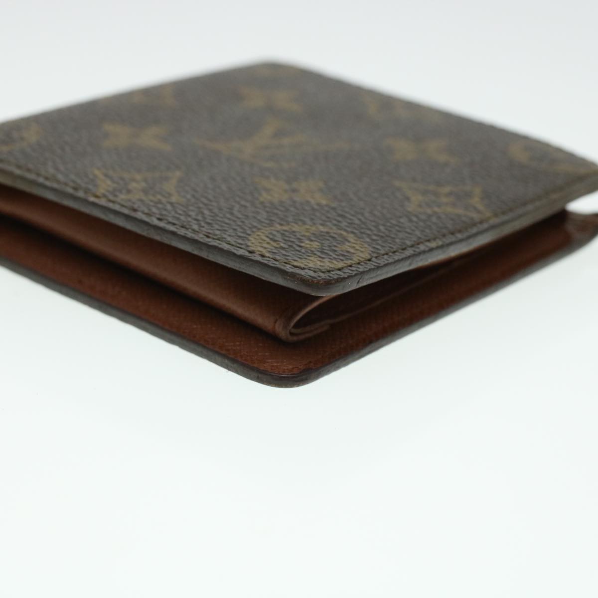 LOUIS VUITTON Monogram Portefeuille Marco Bifold Wallet M61675 LV Auth 42750