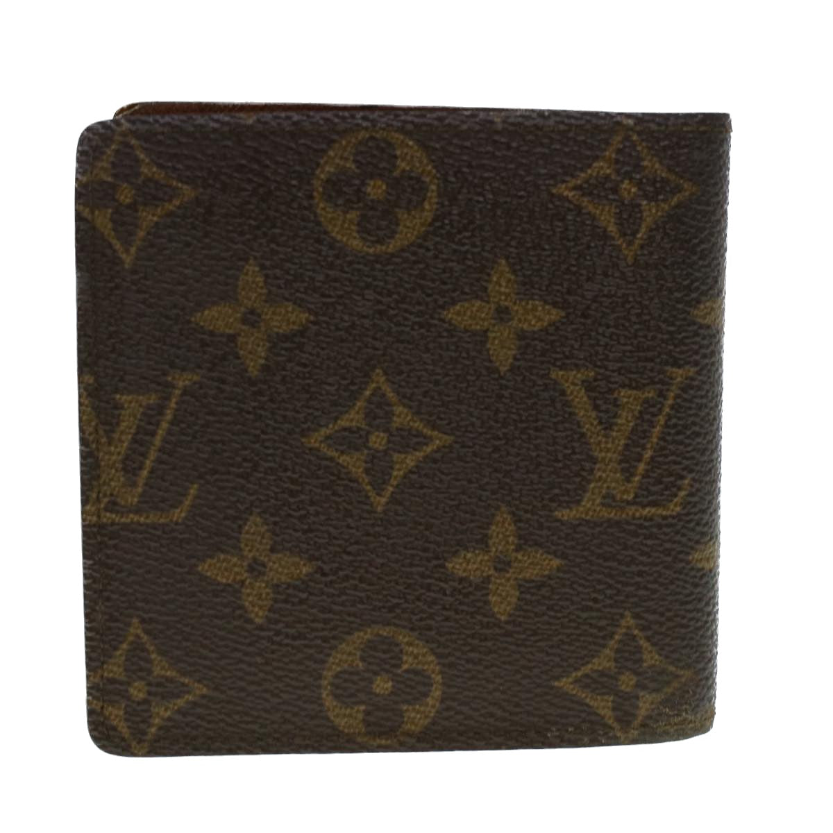 LOUIS VUITTON Monogram Portefeuille Marco Bifold Wallet M61675 LV Auth 42750