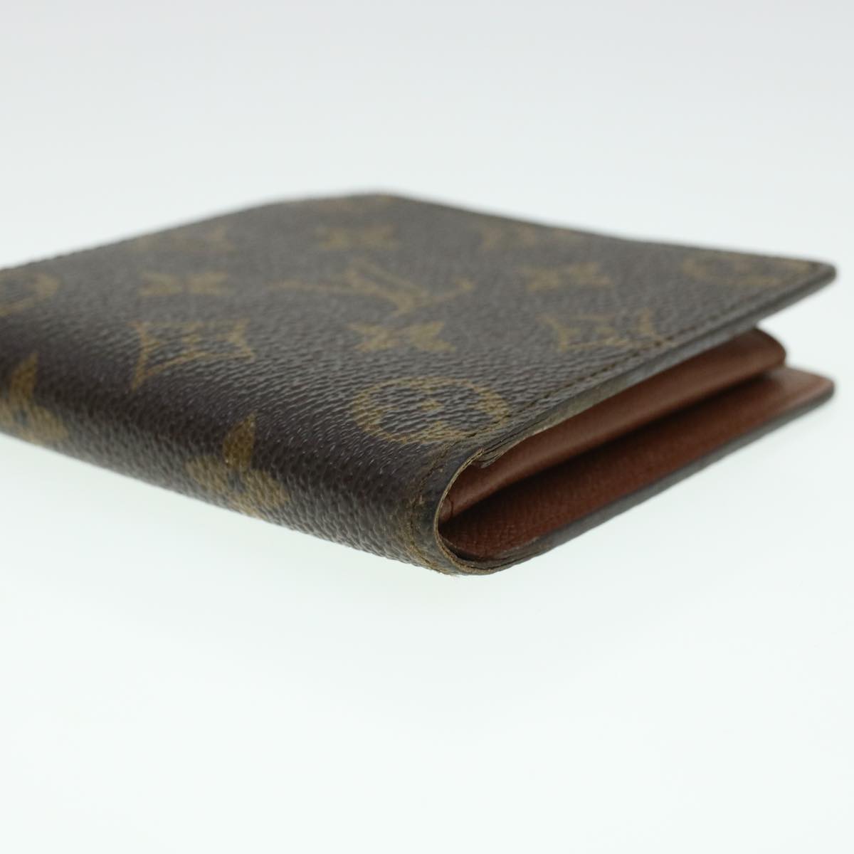 LOUIS VUITTON Monogram Portefeuille Marco Bifold Wallet M61675 LV Auth 42750