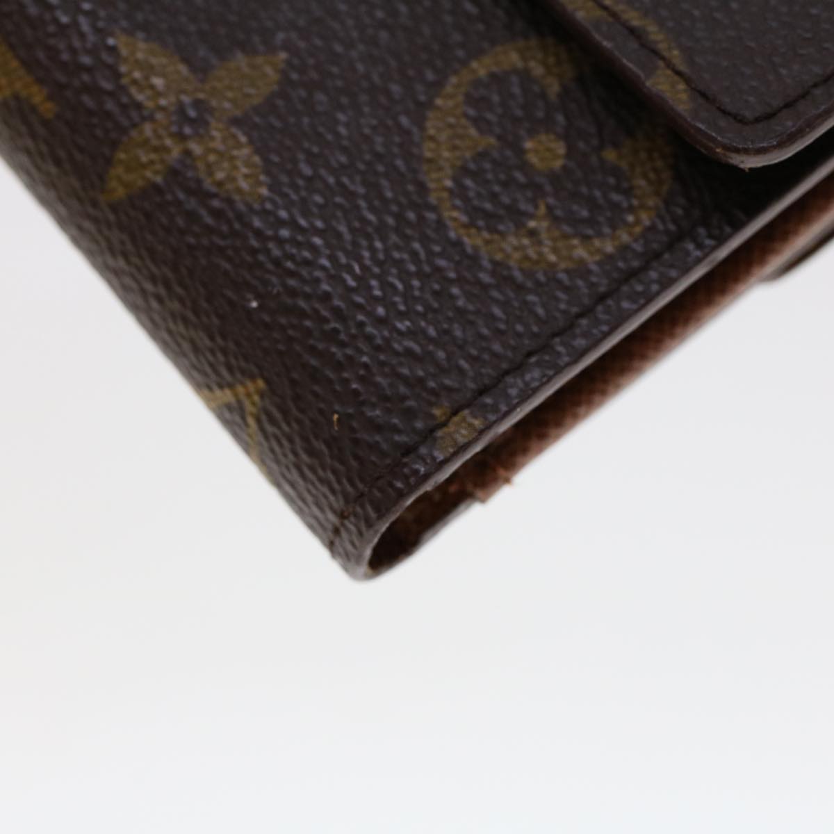 LOUIS VUITTON Monogram Portefeuille Elise Wallet M61654 LV Auth 42815