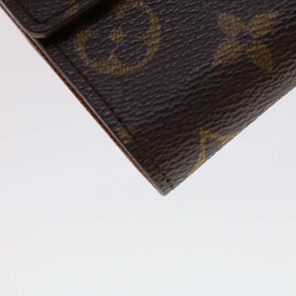 LOUIS VUITTON Monogram Portefeuille Elise Wallet M61654 LV Auth 42815