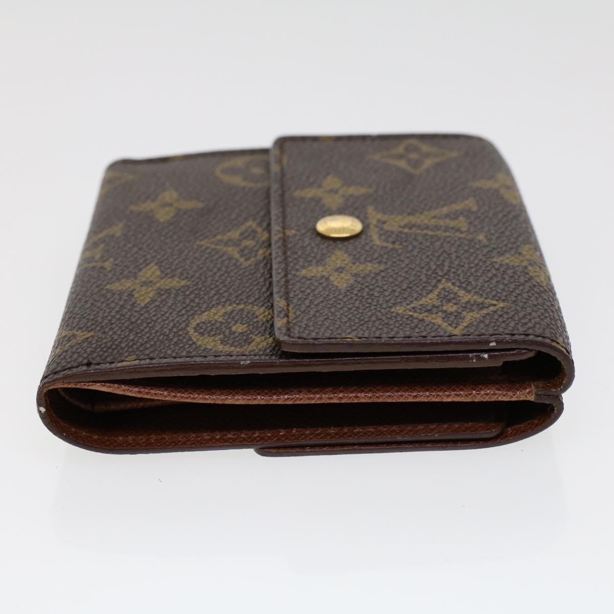 LOUIS VUITTON Monogram Portefeuille Elise Wallet M61654 LV Auth 42815