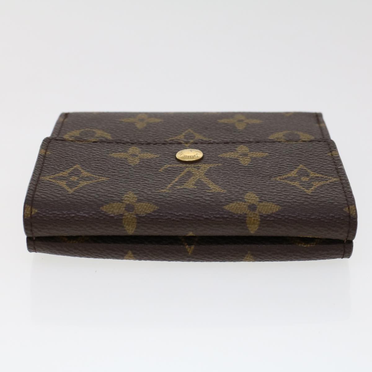 LOUIS VUITTON Monogram Portefeuille Elise Wallet M61654 LV Auth 42815