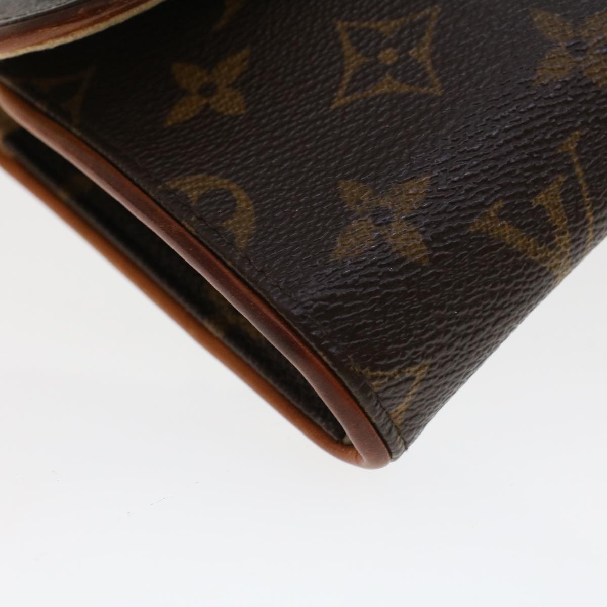 LOUIS VUITTON Monogram Pochette Florentine Waist bag M51855 LV Auth 42967