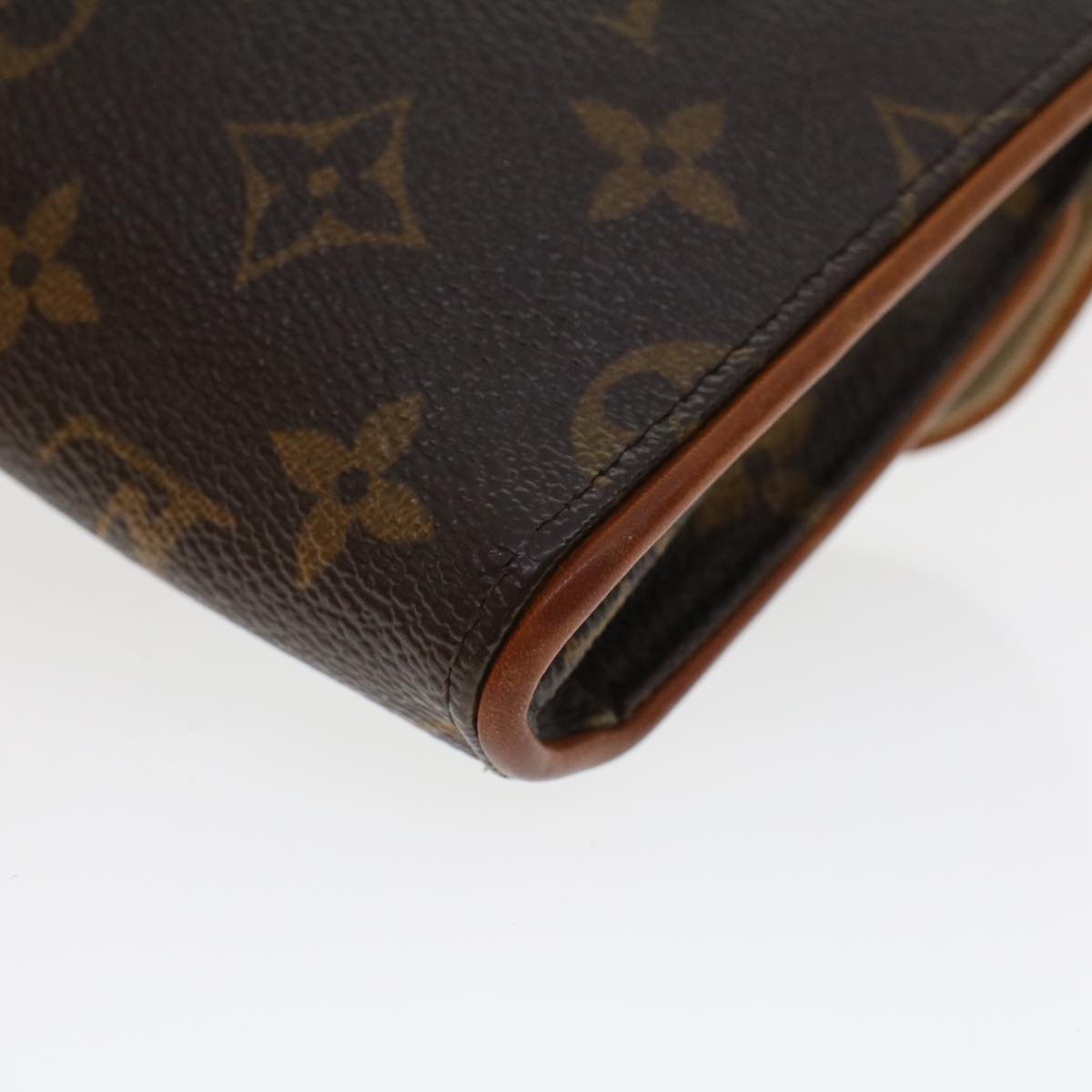 LOUIS VUITTON Monogram Pochette Florentine Waist bag M51855 LV Auth 42967