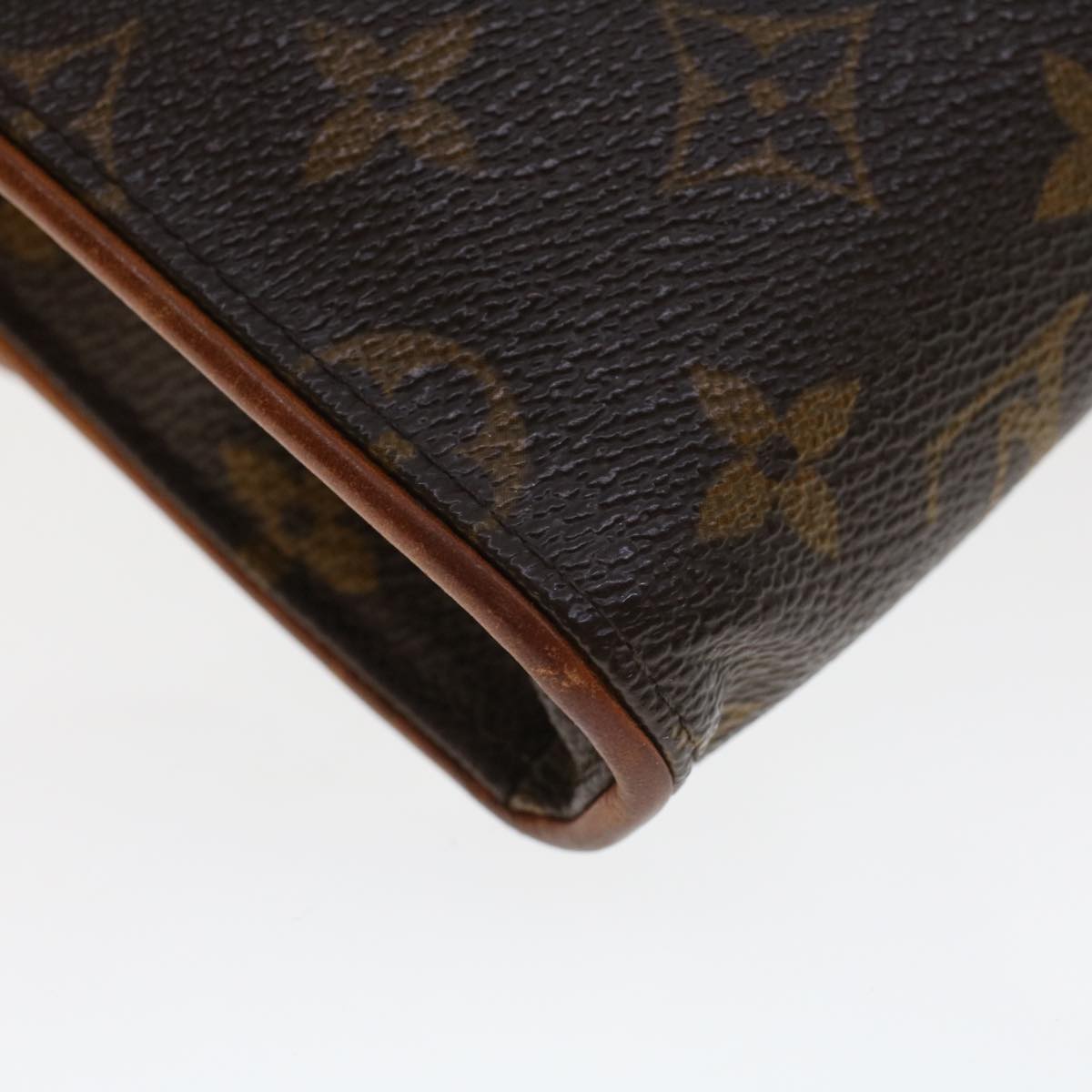 LOUIS VUITTON Monogram Pochette Florentine Waist bag M51855 LV Auth 42967