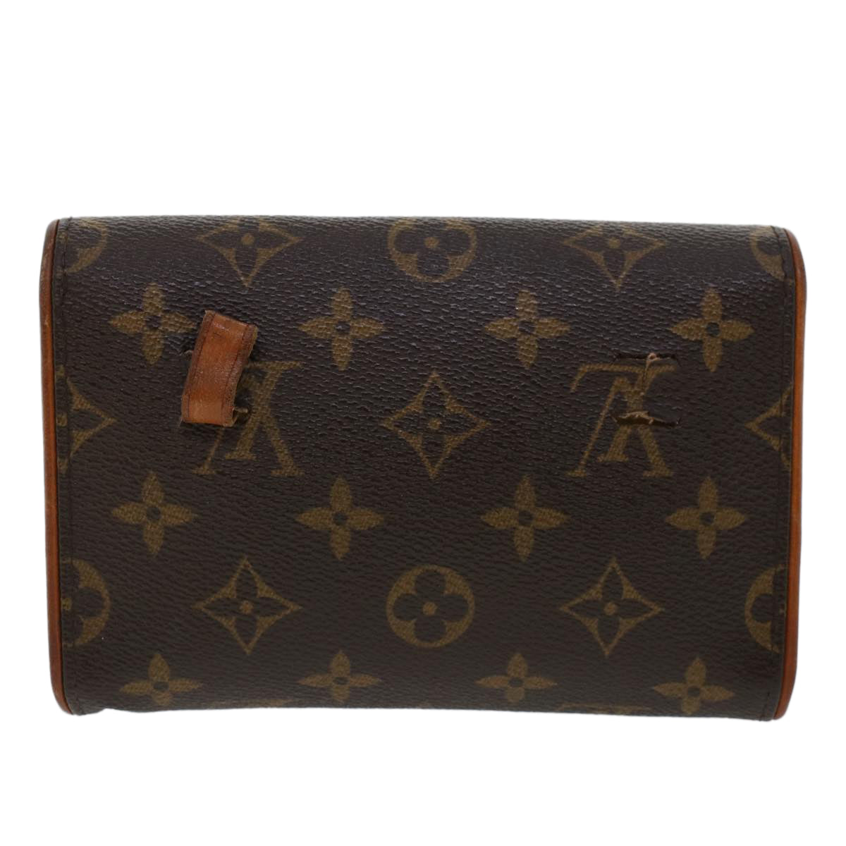 LOUIS VUITTON Monogram Pochette Florentine Waist bag M51855 LV Auth 42967