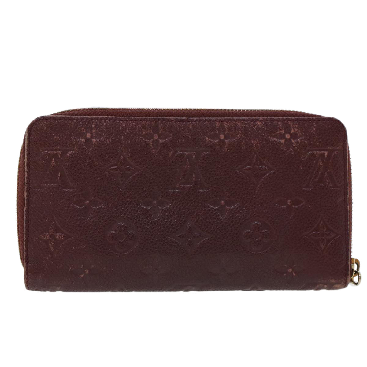 LOUIS VUITTON Empreinte Portefeuille Secret Ron Wallet Wine Red M60359 LV 43354