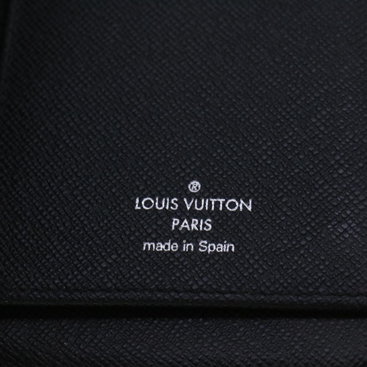 LOUIS VUITTON Damier Graphite Zippy Wallet Vertical N63095 LV Auth 43787