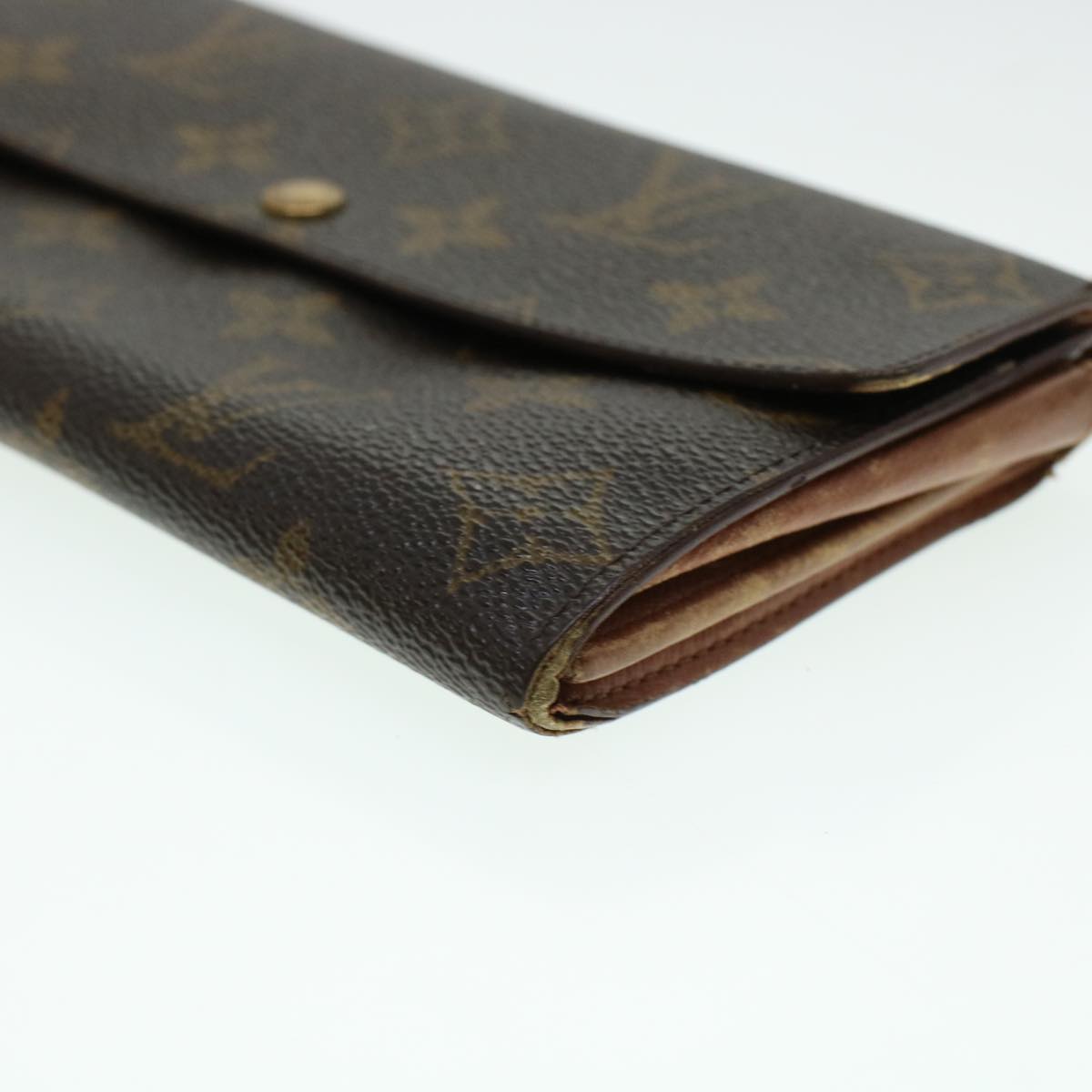 LOUIS VUITTON Monogram Portefeuille Sarah Long Wallet M60531 LV Auth 43989