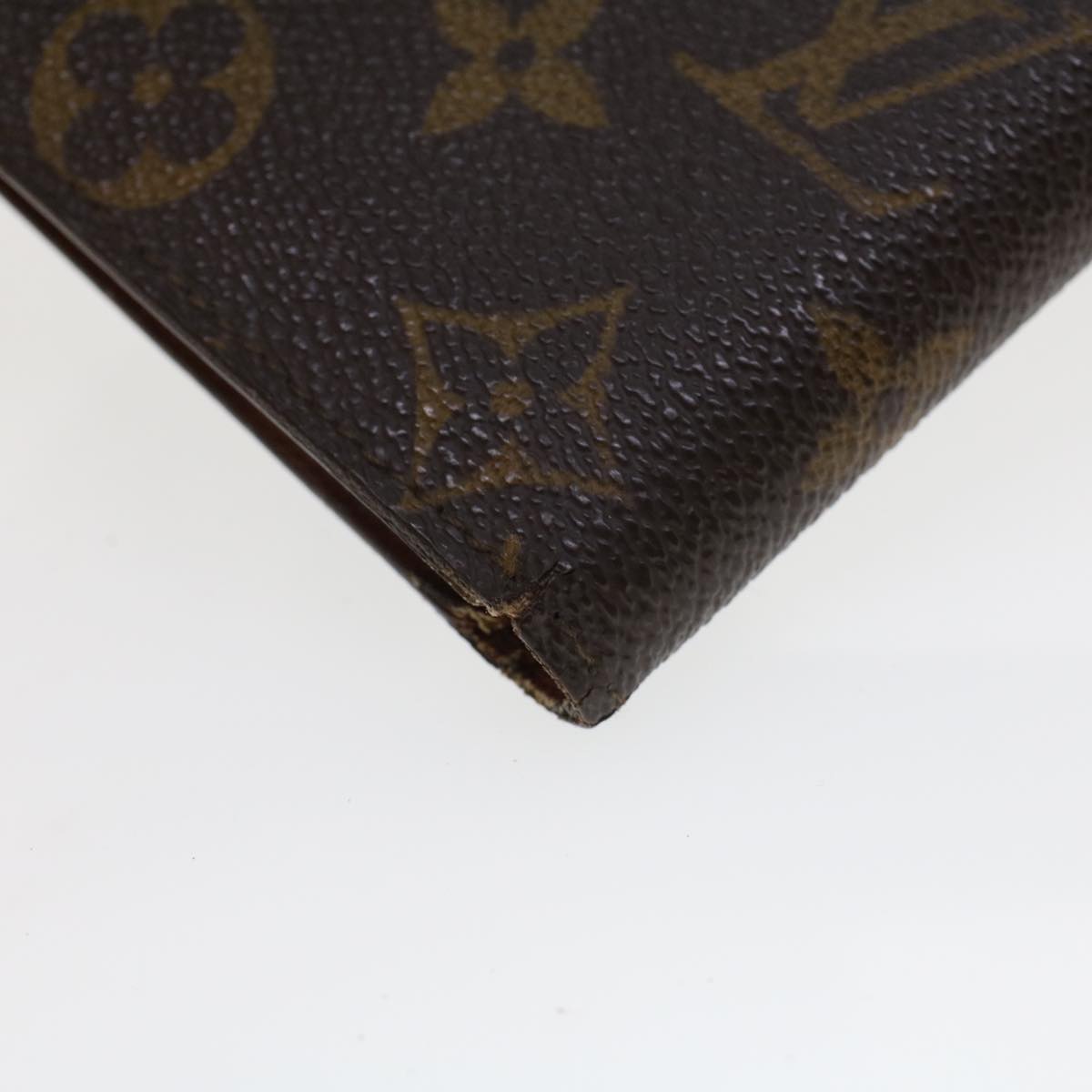 LOUIS VUITTON Monogram Portefeuille Marco Bifold Wallet M61675 LV Auth 44080