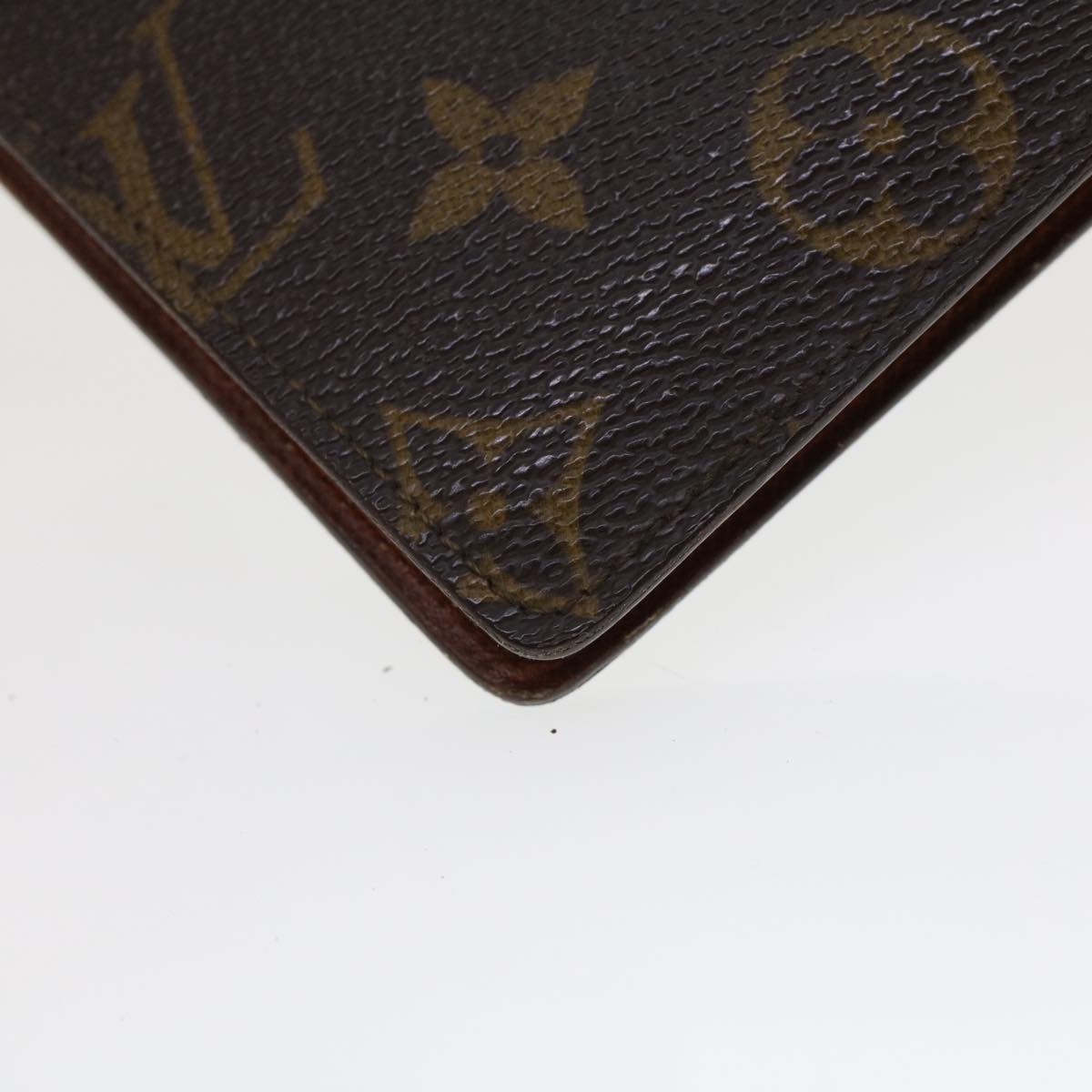 LOUIS VUITTON Monogram Portefeuille Marco Bifold Wallet M61675 LV Auth 44080