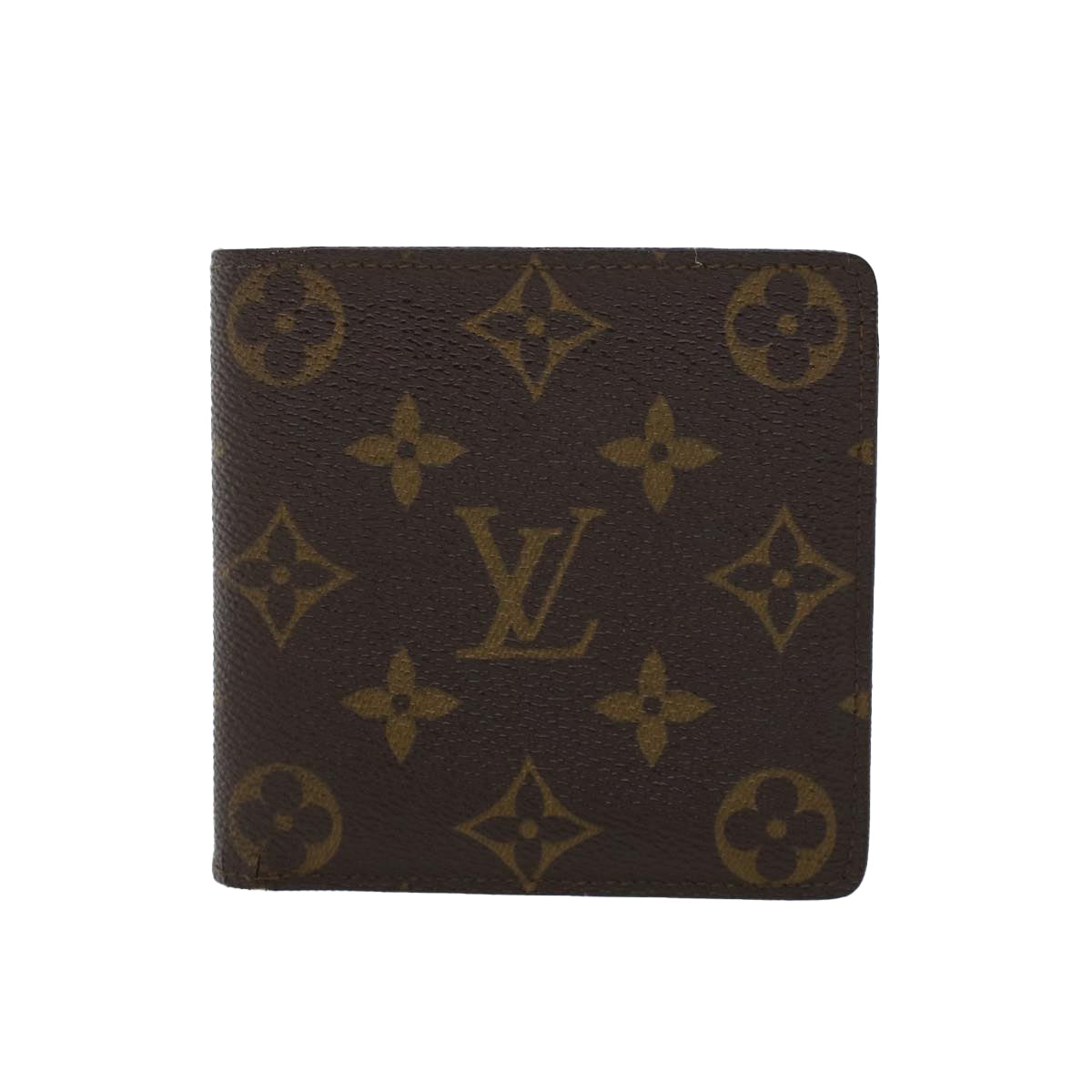 LOUIS VUITTON Monogram Portefeuille Marco Bifold Wallet M61675 LV Auth 44080