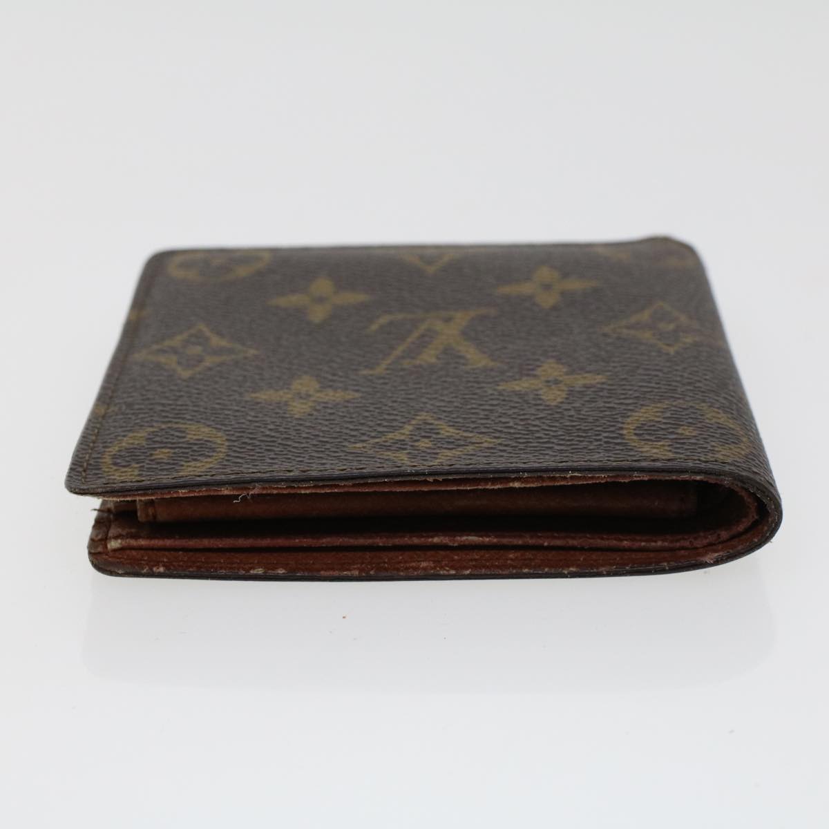 LOUIS VUITTON Monogram Portefeuille Marco Bifold Wallet M61675 LV Auth 44080