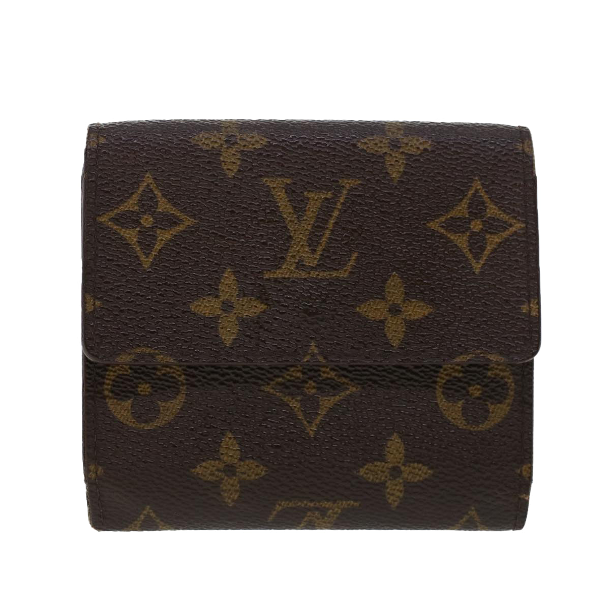 LOUIS VUITTON Monogram Portefeuille Elise Wallet M61654 LV Auth 44081