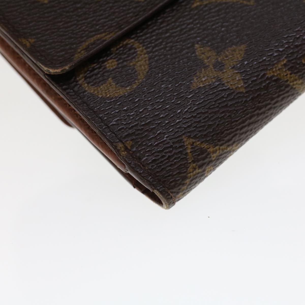 LOUIS VUITTON Monogram Portefeuille Elise Wallet M61654 LV Auth 44081