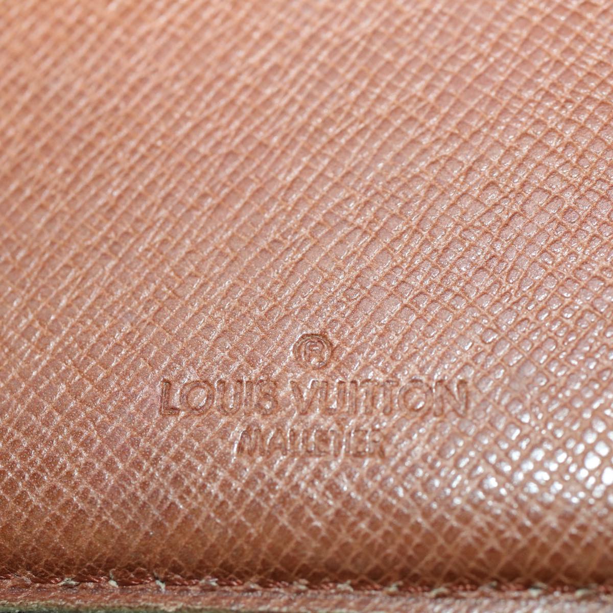 LOUIS VUITTON Monogram Porte Monnaie Bier Cartes Crdit Wallet M61652 Auth 44114