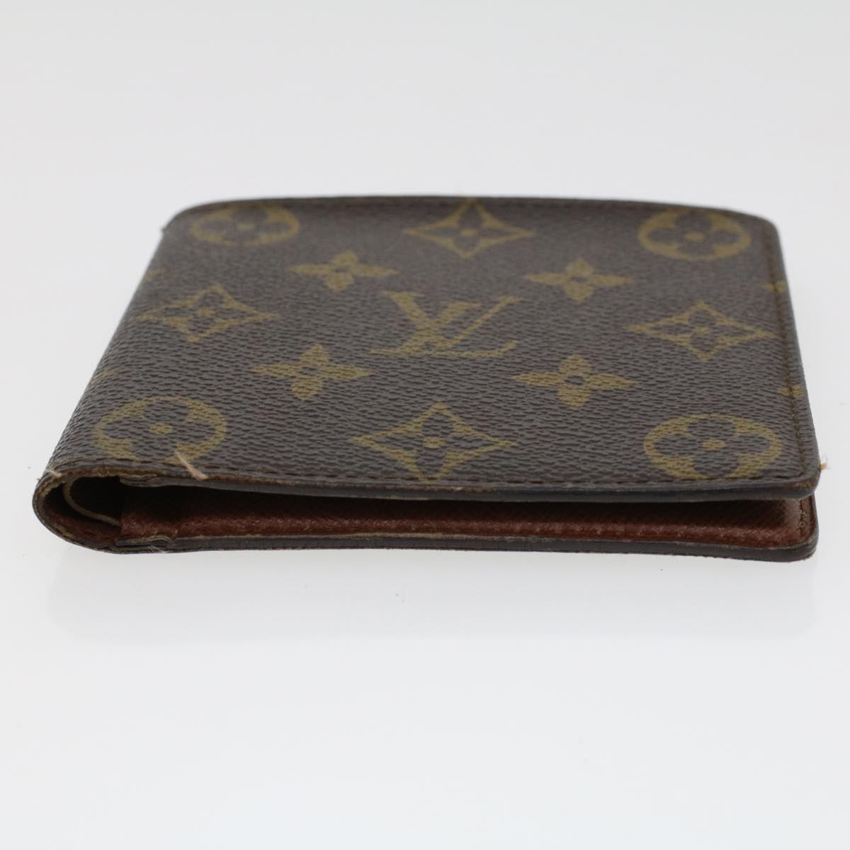 LOUIS VUITTON Monogram Porte Monnaie Bier Cartes Crdit Wallet M61652 Auth 44114