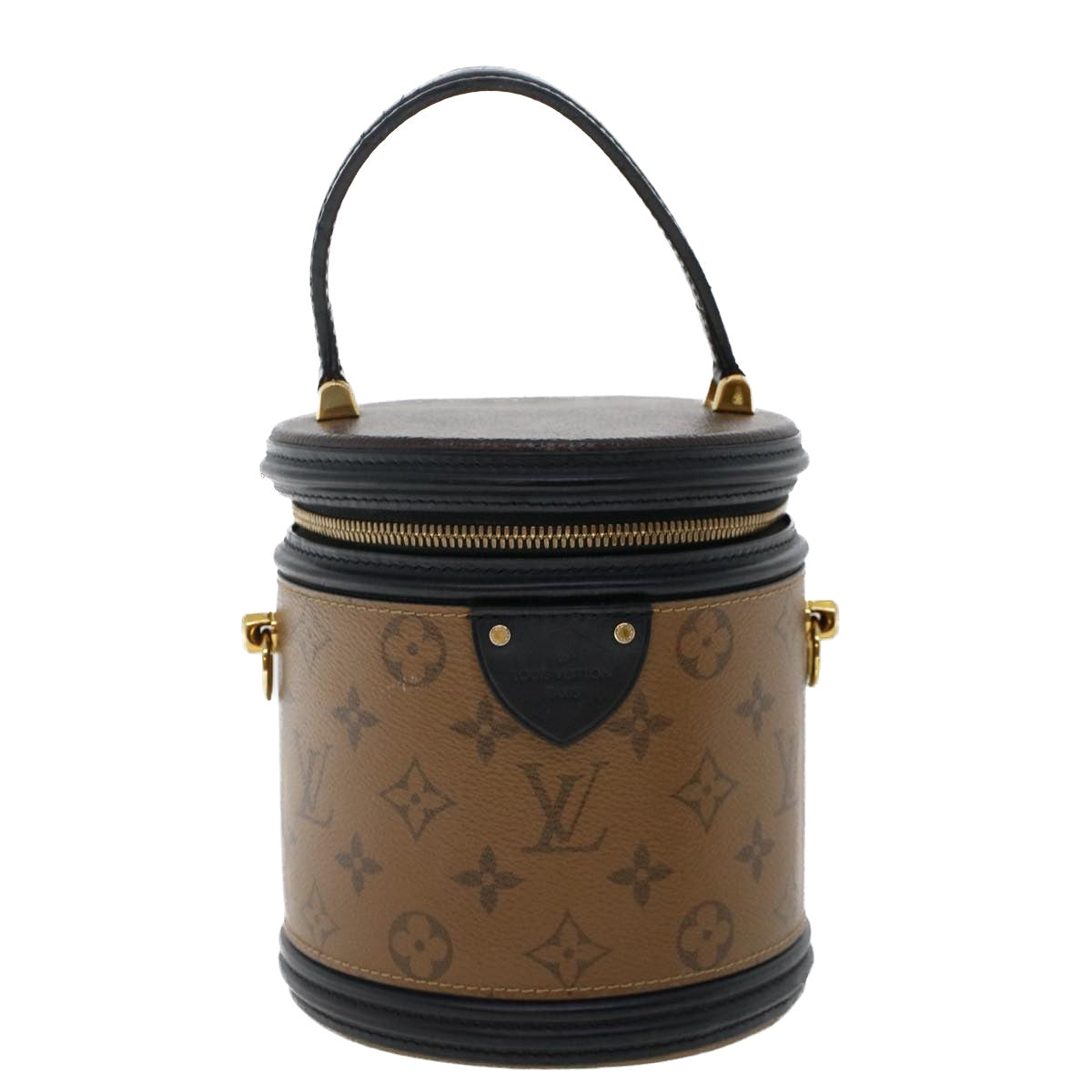 LOUIS VUITTON Monogram Reverse Cannes Hand Bag 2way M43986 LV Auth 44215SAV