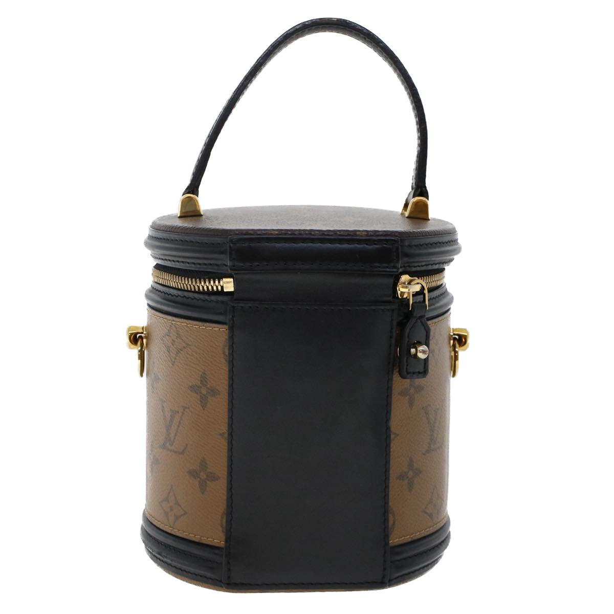 LOUIS VUITTON Monogram Reverse Cannes Hand Bag 2way M43986 LV Auth 44215SAV