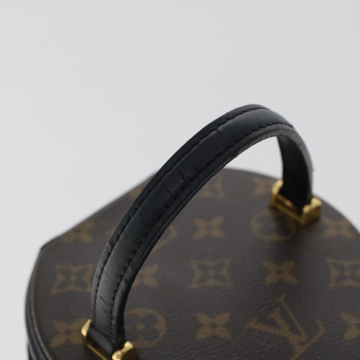 LOUIS VUITTON Monogram Reverse Cannes Hand Bag 2way M43986 LV Auth 44215SAV