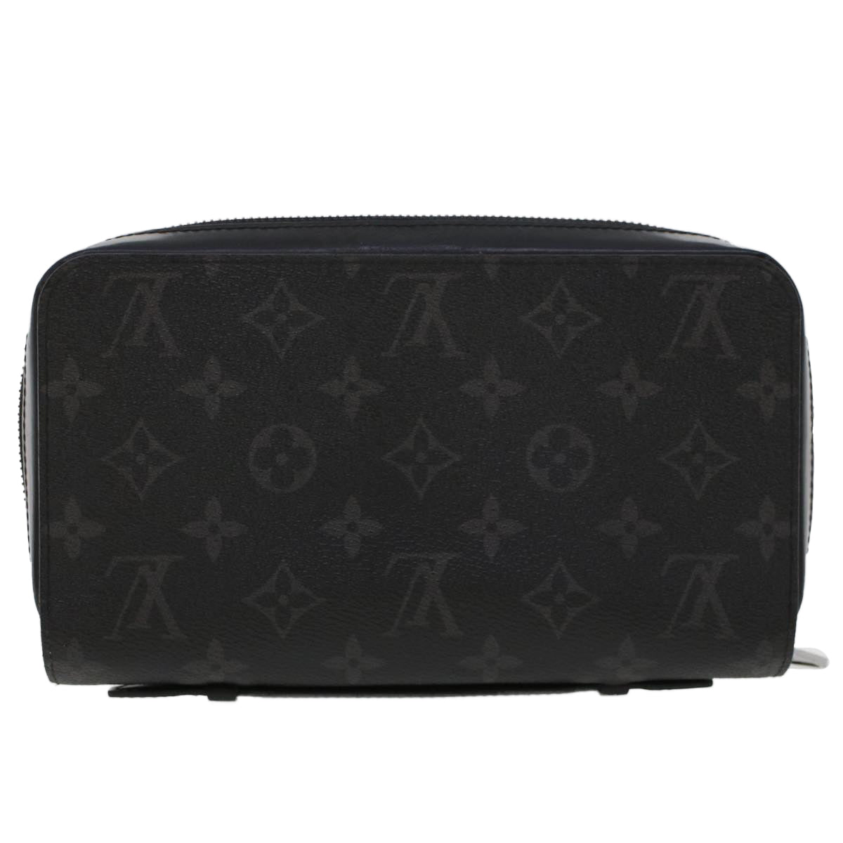 LOUIS VUITTON Monogram Eclipse Zippy XL Travel Case M61698 LV Auth 44237