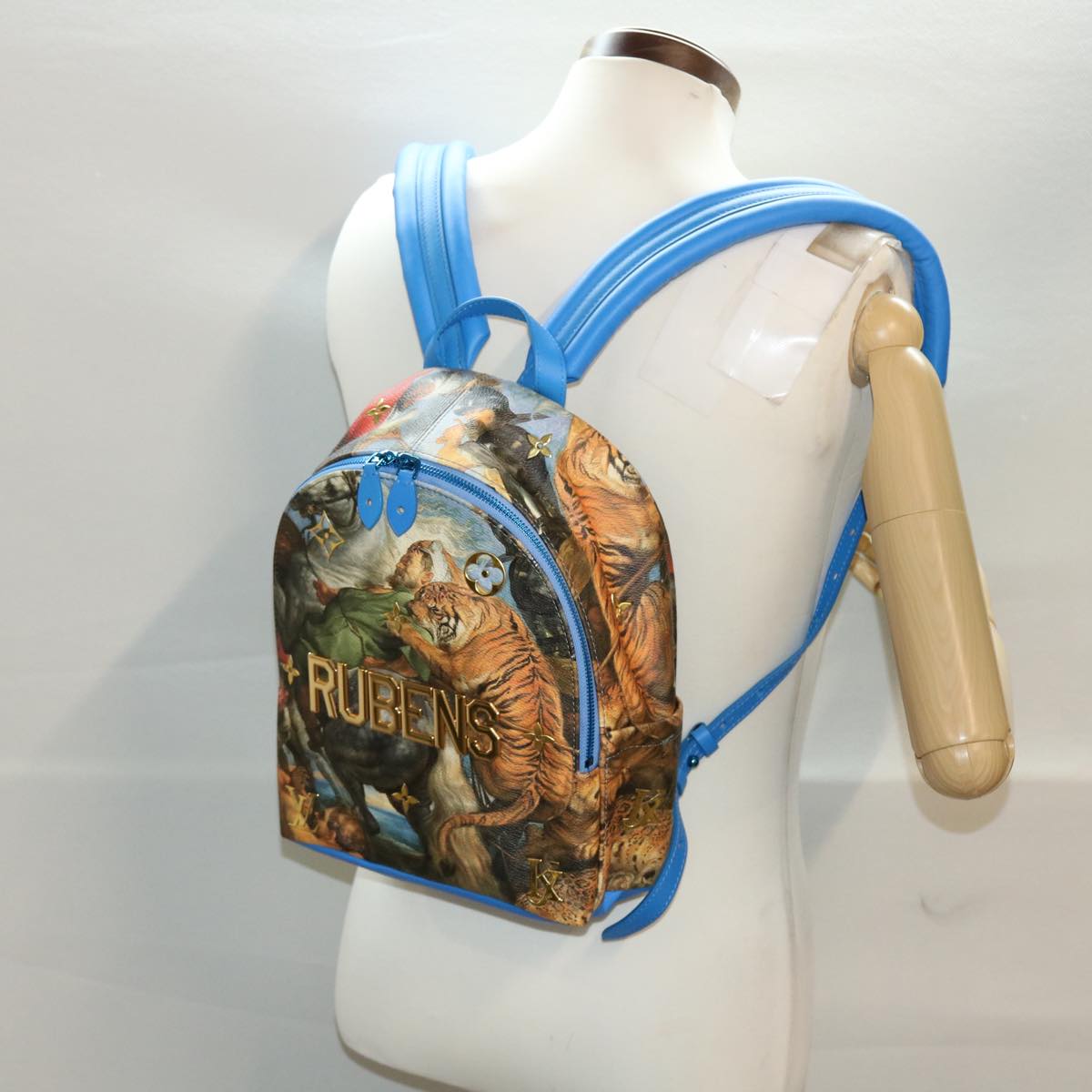 LOUIS VUITTON Masters Collection Rubens Palm Springs PM Backpack LV Auth 44427A