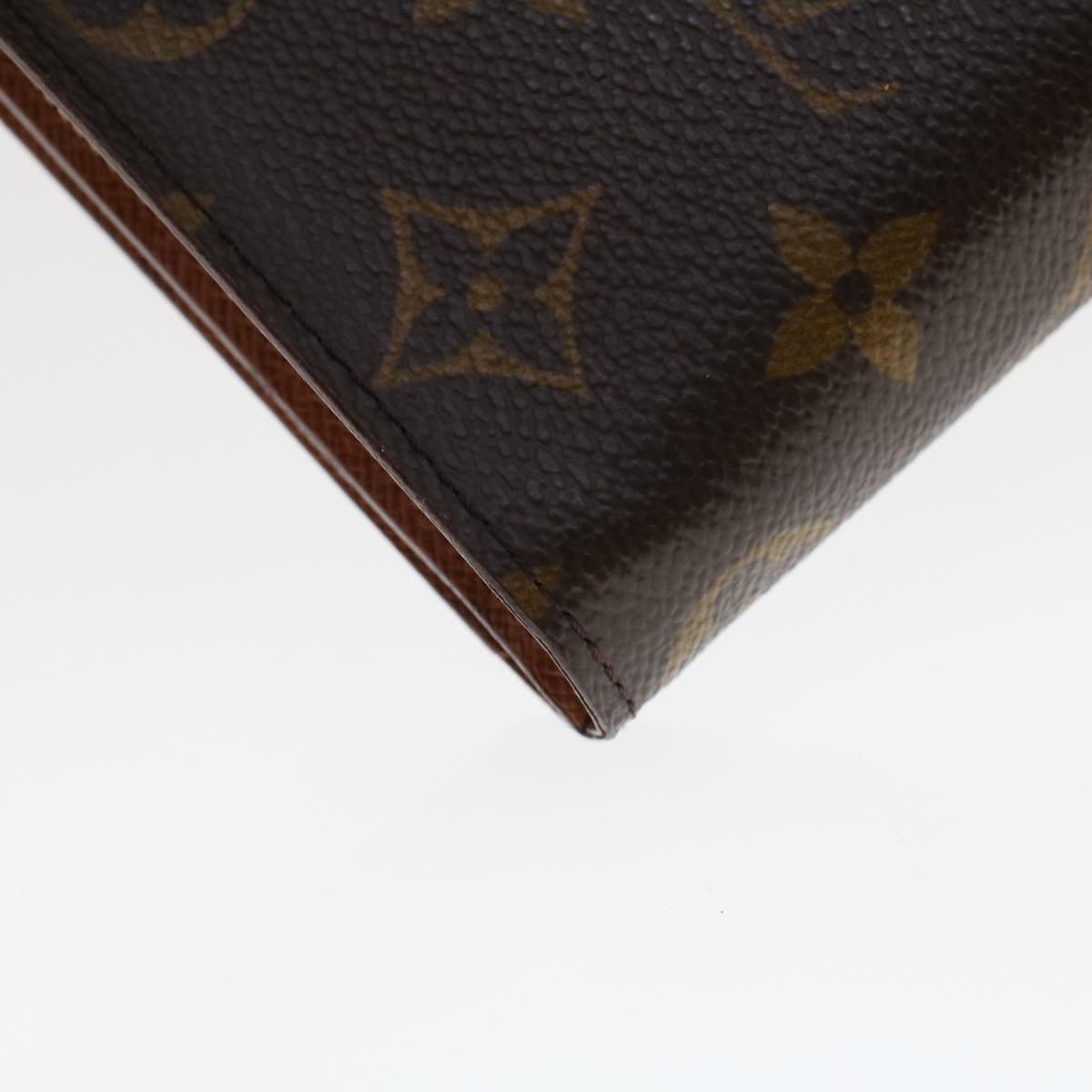 LOUIS VUITTON Monogram Compact Zip Wallet M61667 LV Auth 44636