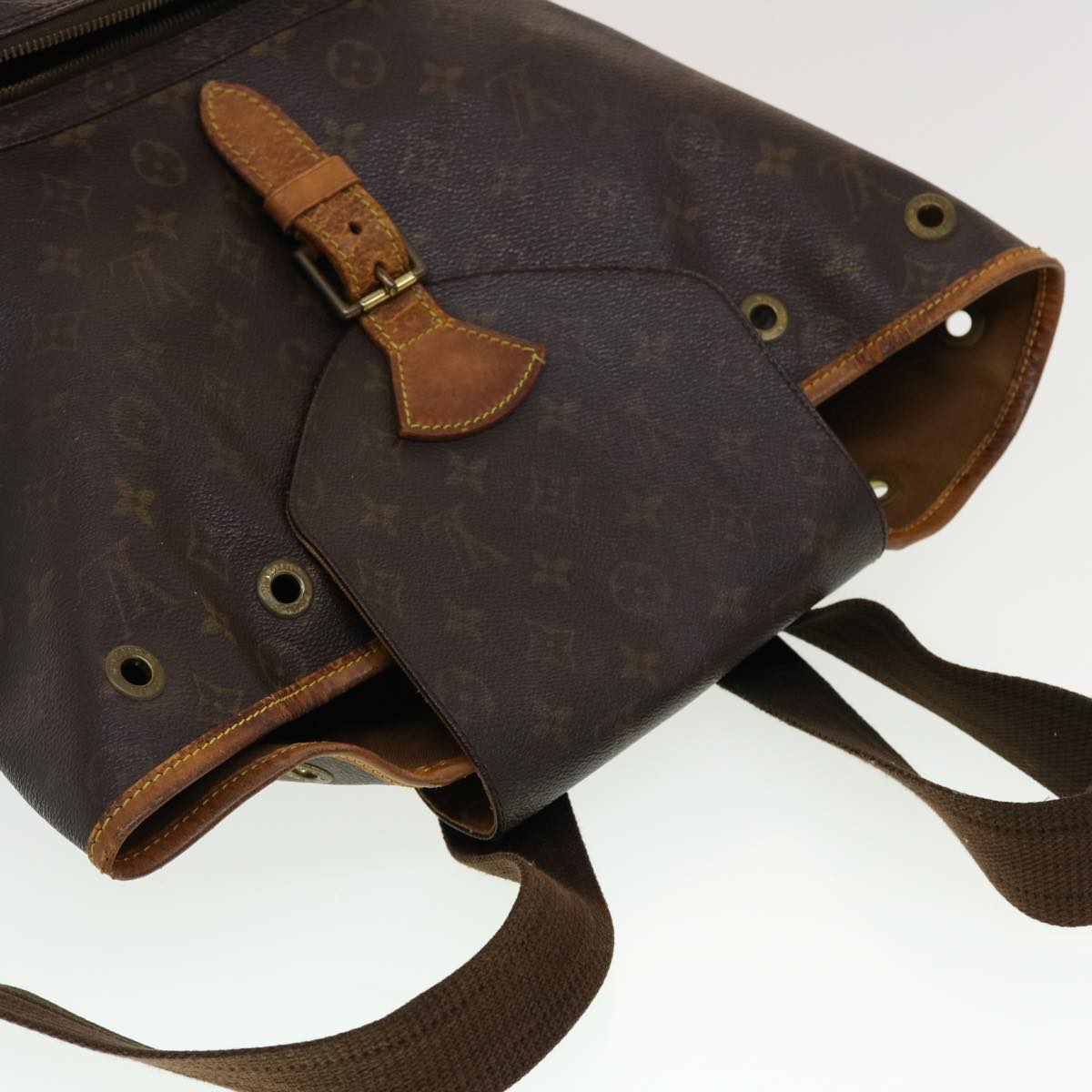 LOUIS VUITTON Monogram Montsouris GM Backpack M51135 LV Auth 44850