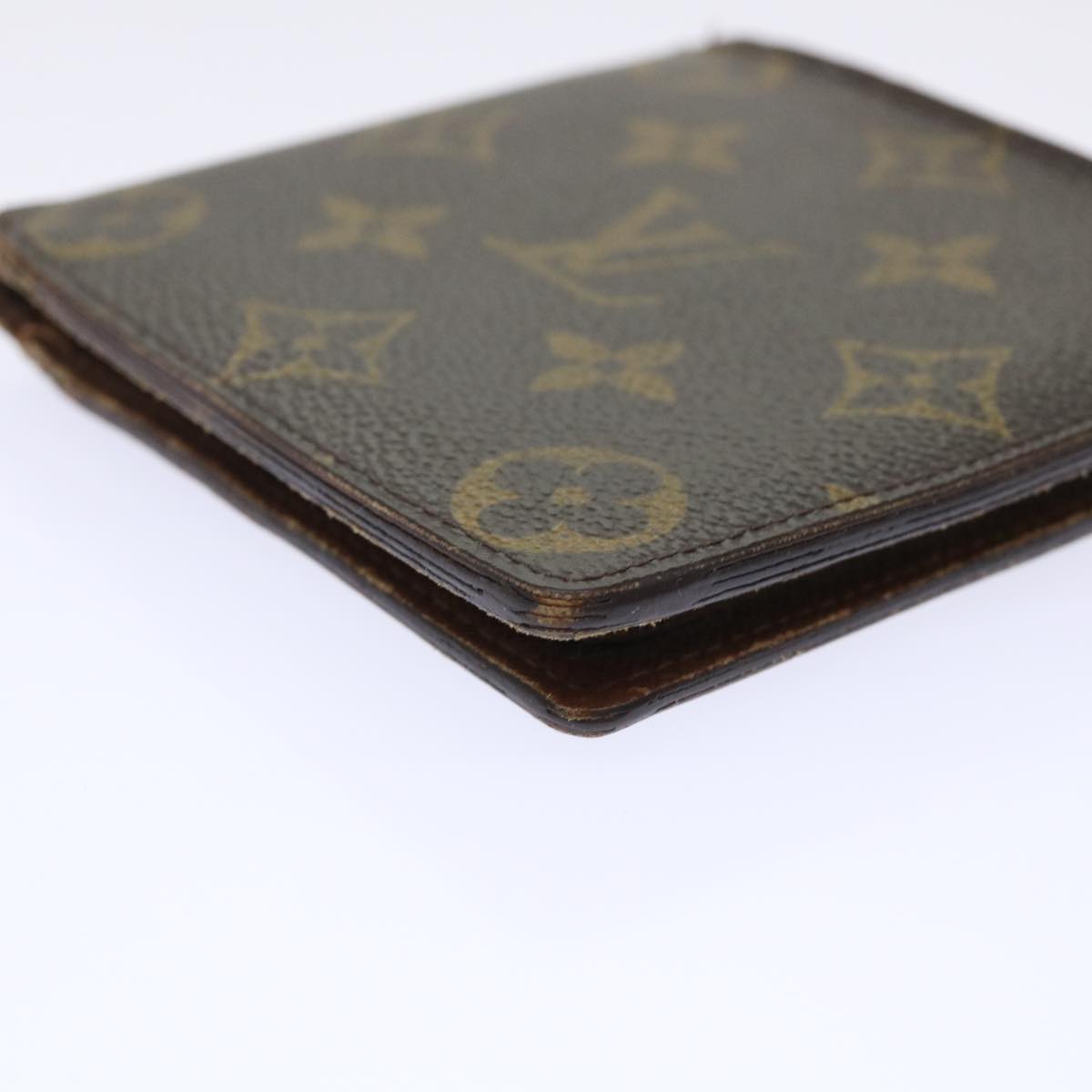 LOUIS VUITTON Monogram Portefeuille Marco Bifold Wallet M61675 LV Auth 45011