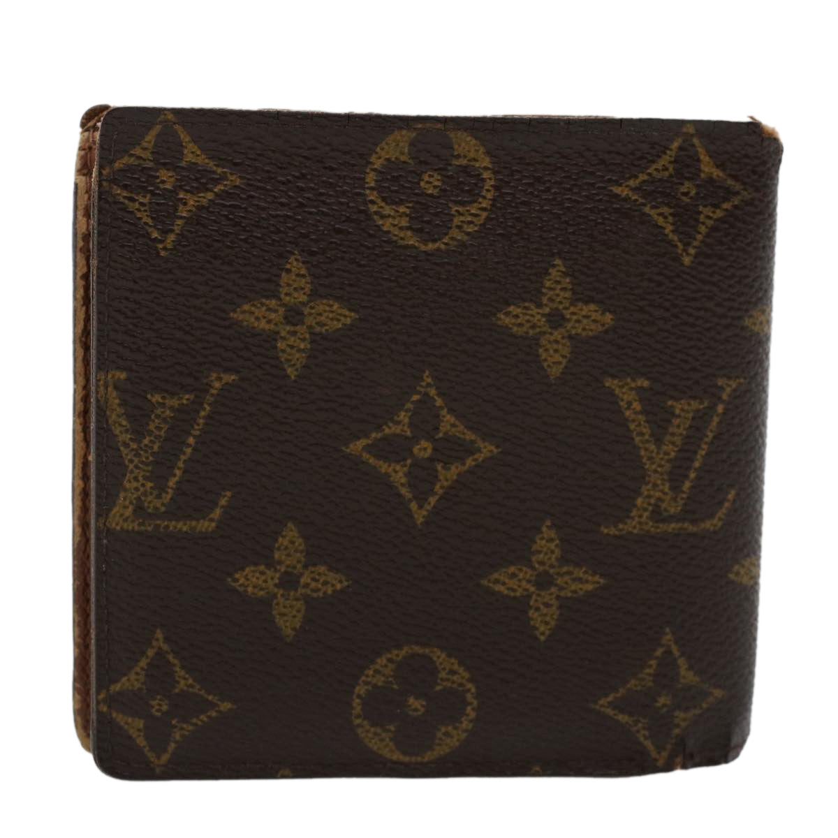 LOUIS VUITTON Monogram Portefeuille Marco Bifold Wallet M61675 LV Auth 45011