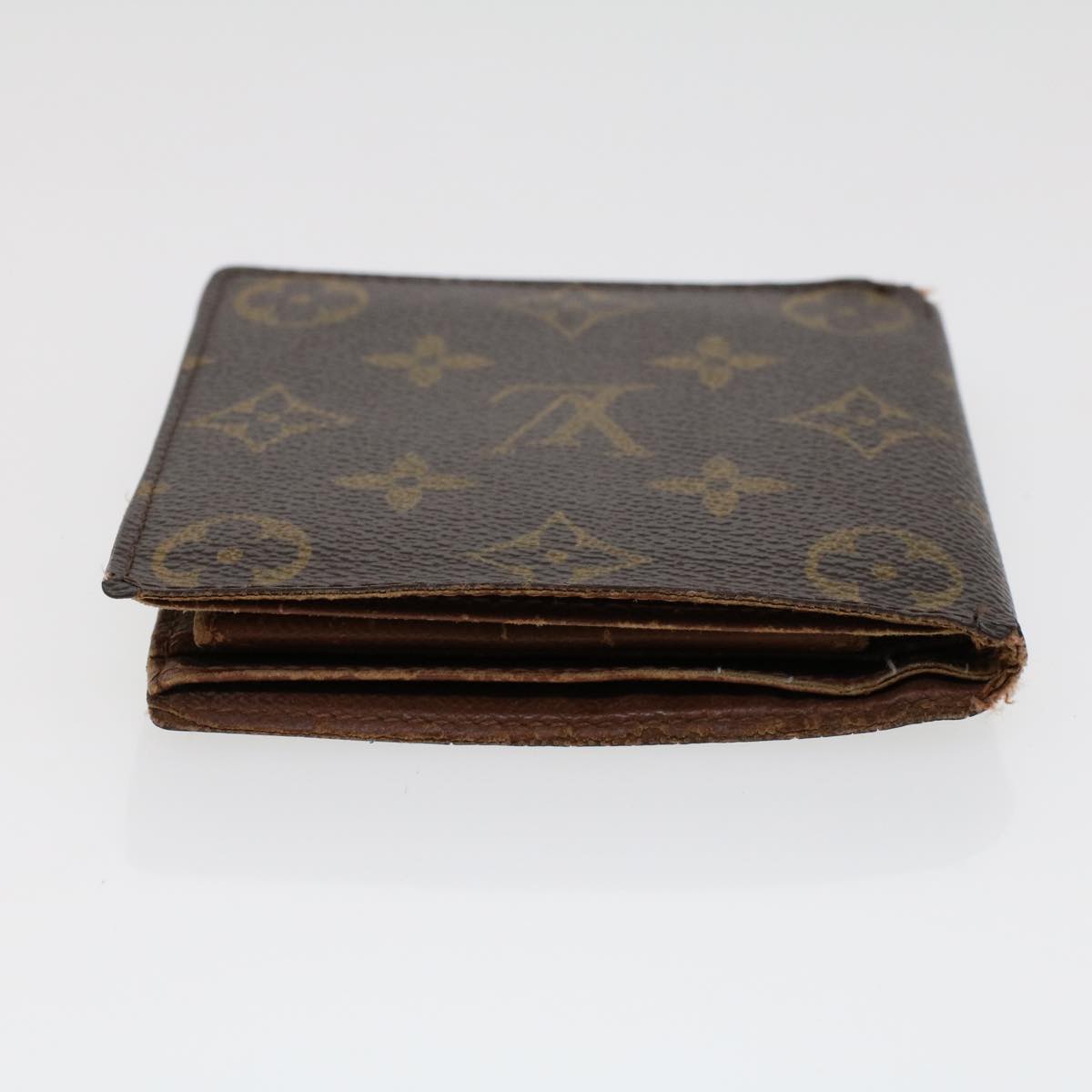 LOUIS VUITTON Monogram Portefeuille Marco Bifold Wallet M61675 LV Auth 45011