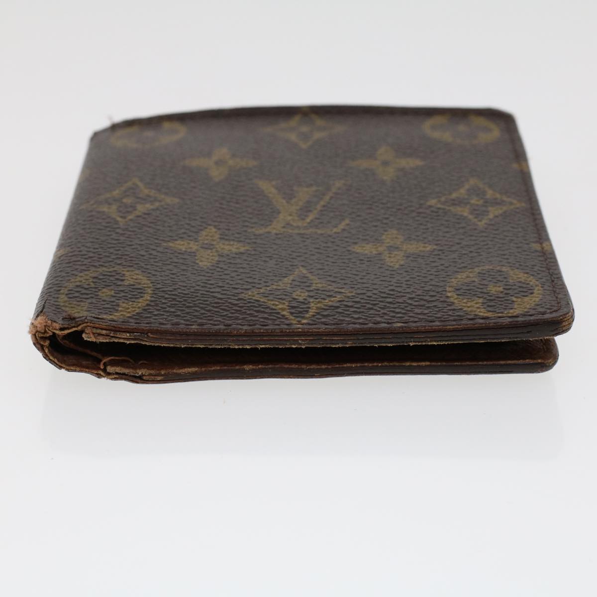 LOUIS VUITTON Monogram Portefeuille Marco Bifold Wallet M61675 LV Auth 45011