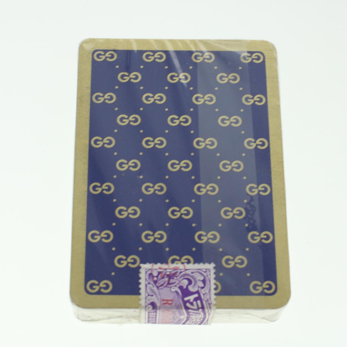 GUCCI Playing Cards Purple Black Auth 45015