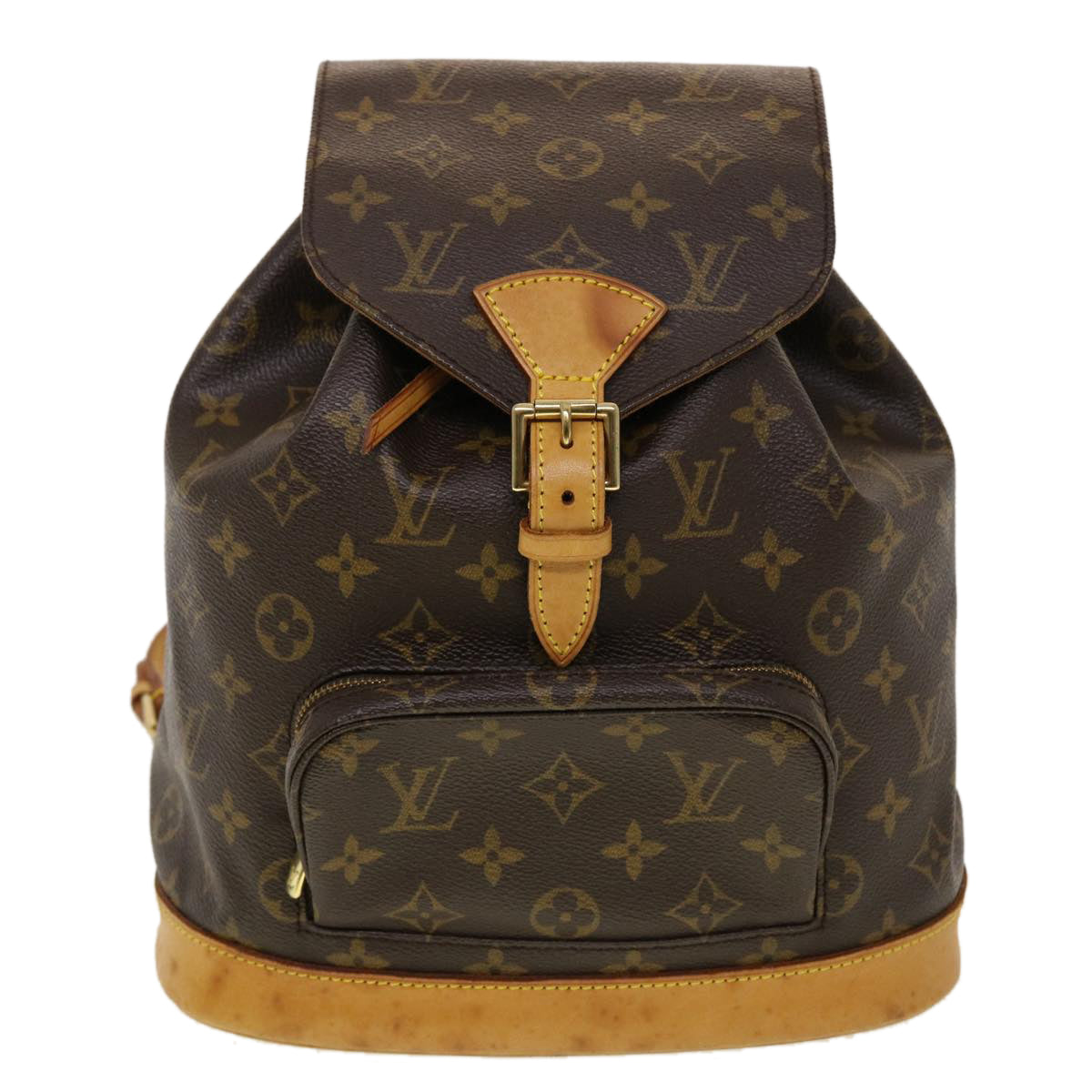 LOUIS VUITTON Monogram Montsouris MM Backpack M51136 LV Auth 45047