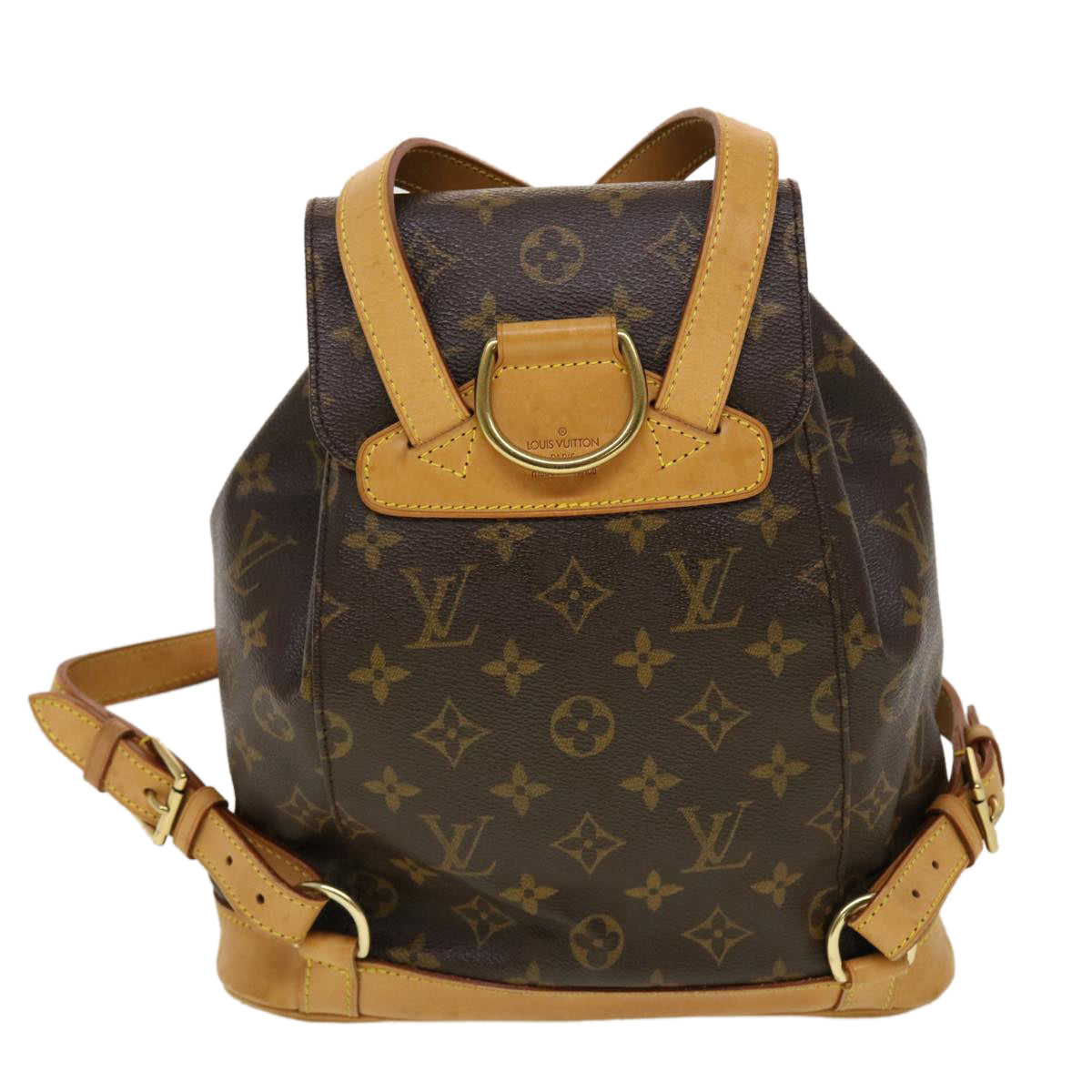 LOUIS VUITTON Monogram Montsouris MM Backpack M51136 LV Auth 45047