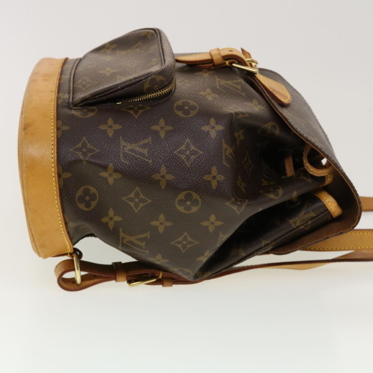 LOUIS VUITTON Monogram Montsouris MM Backpack M51136 LV Auth 45047