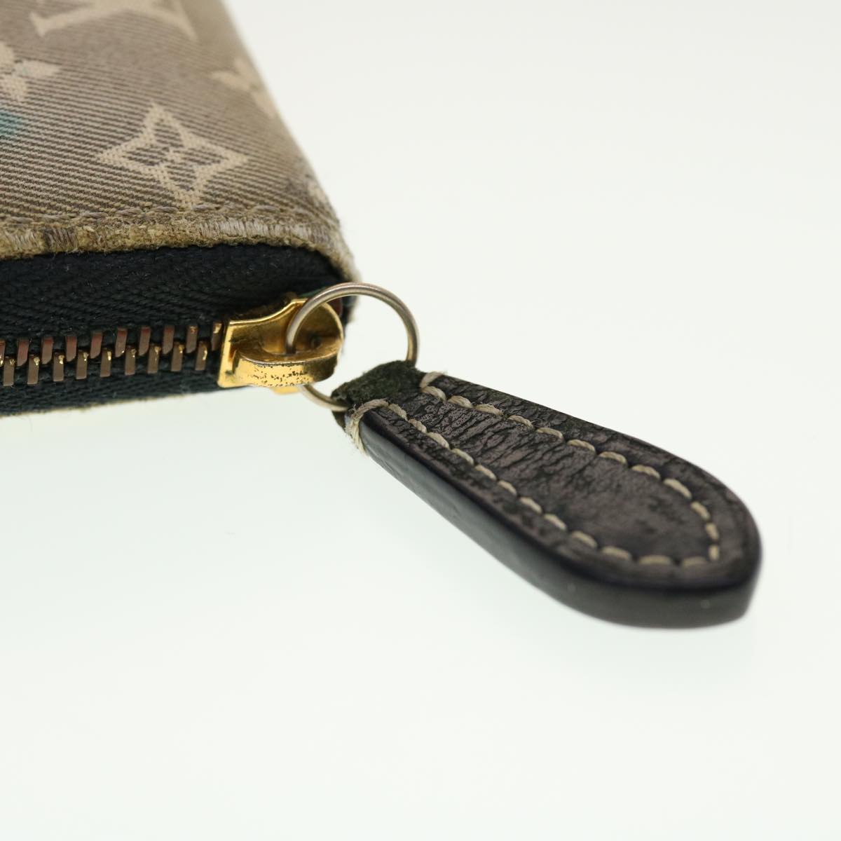 LOUIS VUITTON Monogram Idylle Zippy Coin Purse Coin Purse Navy M63004 LV 45138