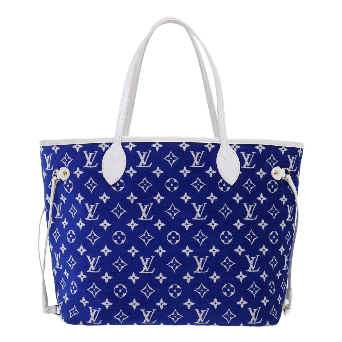 LOUIS VUITTON Monogram Jaguar Neverfull MM Tote Bag Velvet M46220 LV Auth 46153S