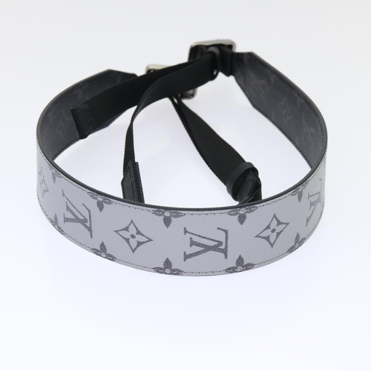LOUIS VUITTON Eclipse Split Keepall Bandouliere 50 Boston Bag M43817 Auth 46325S