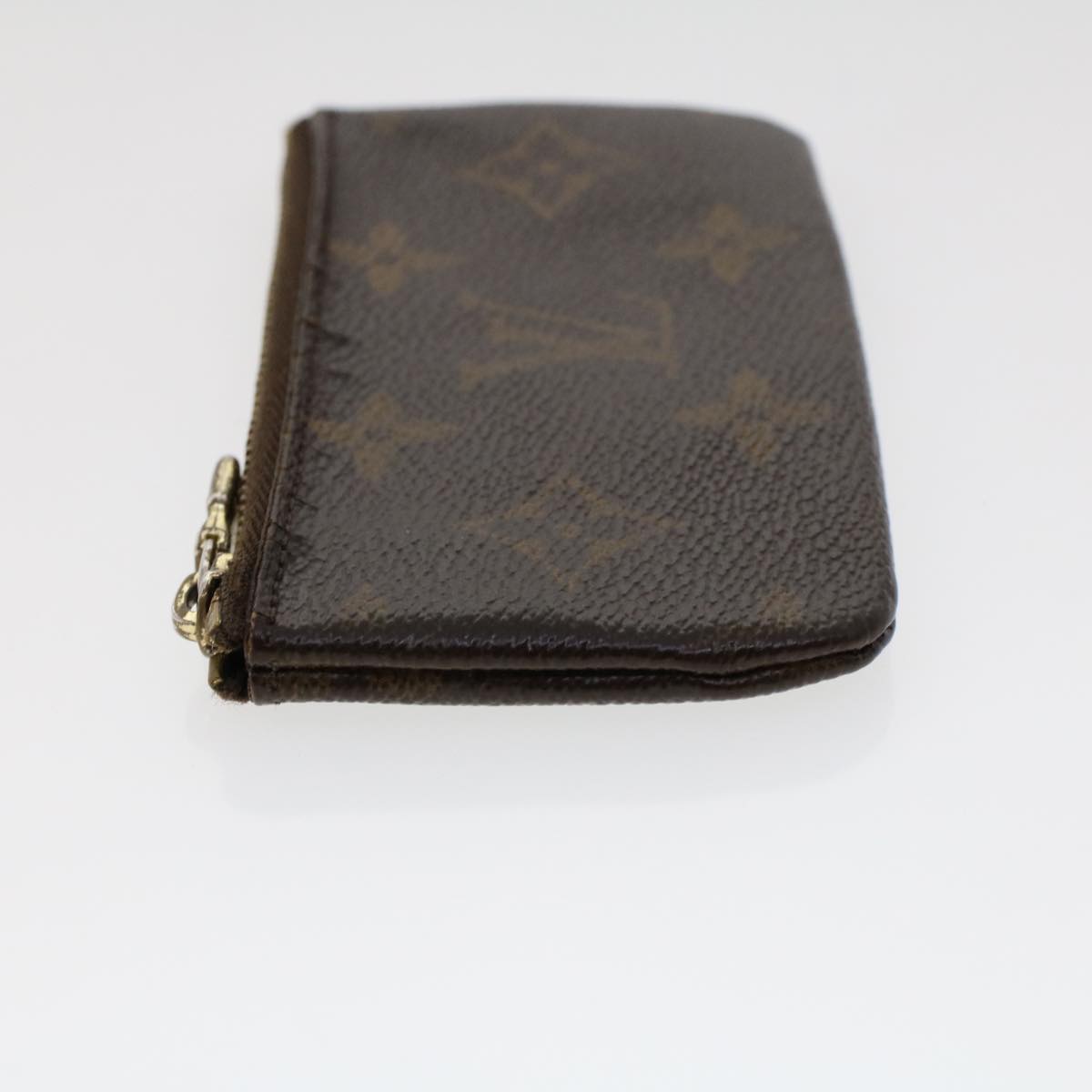 LOUIS VUITTON Monogram Pochette Cles Coin Purse M62650 LV Auth 46327