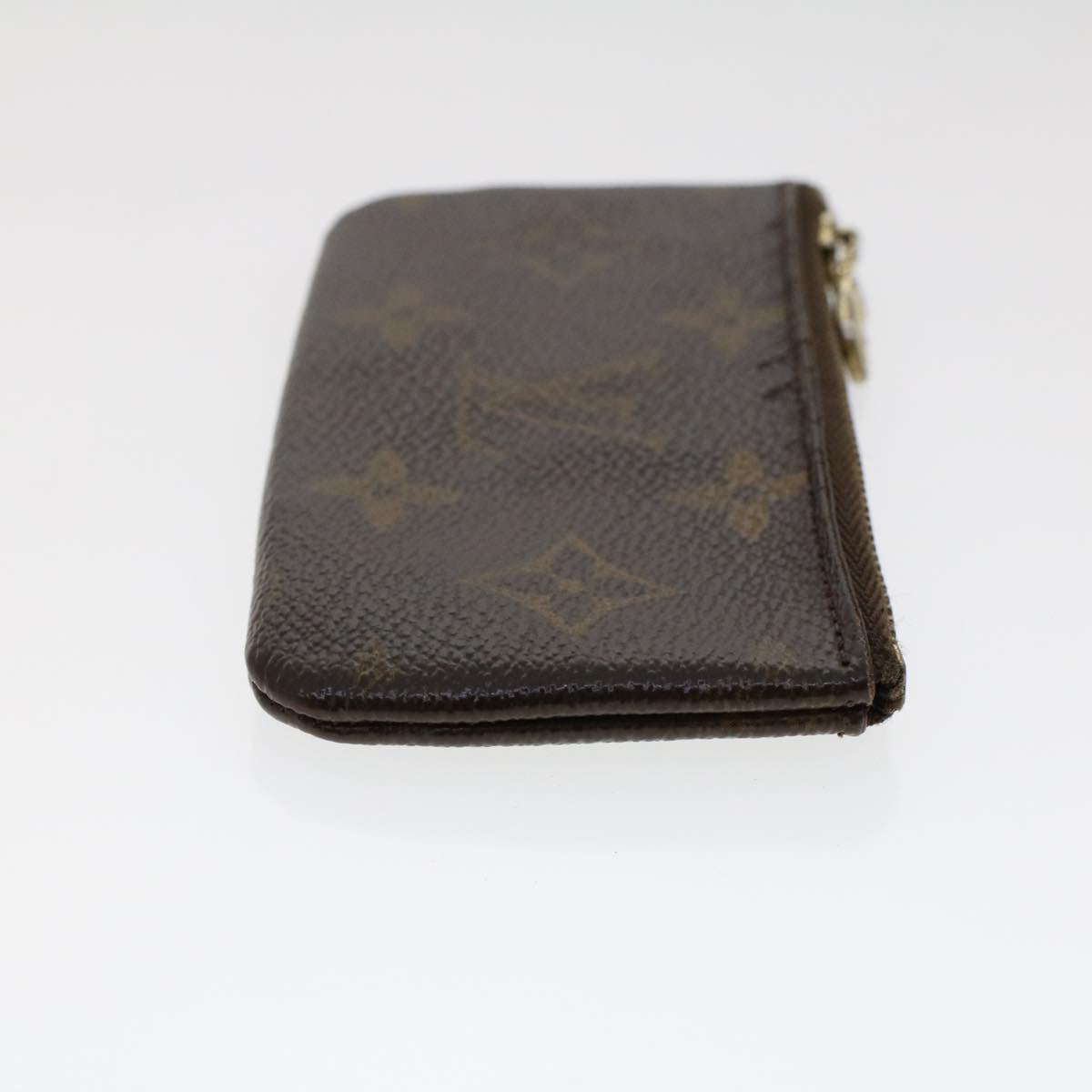 LOUIS VUITTON Monogram Pochette Cles Coin Purse M62650 LV Auth 46327